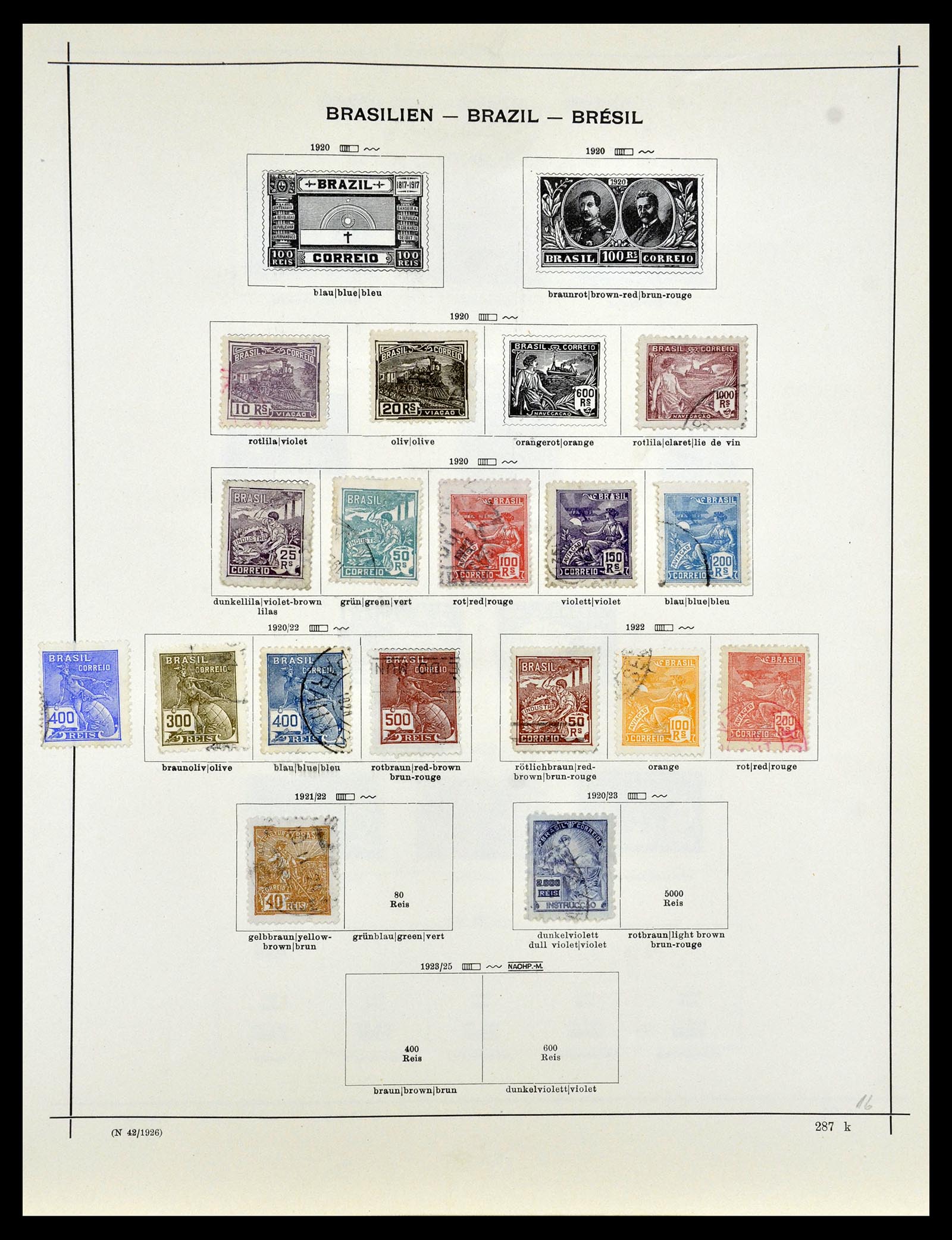35054 052 - Postzegelverzameling 35054 Amerika 1851-1930.