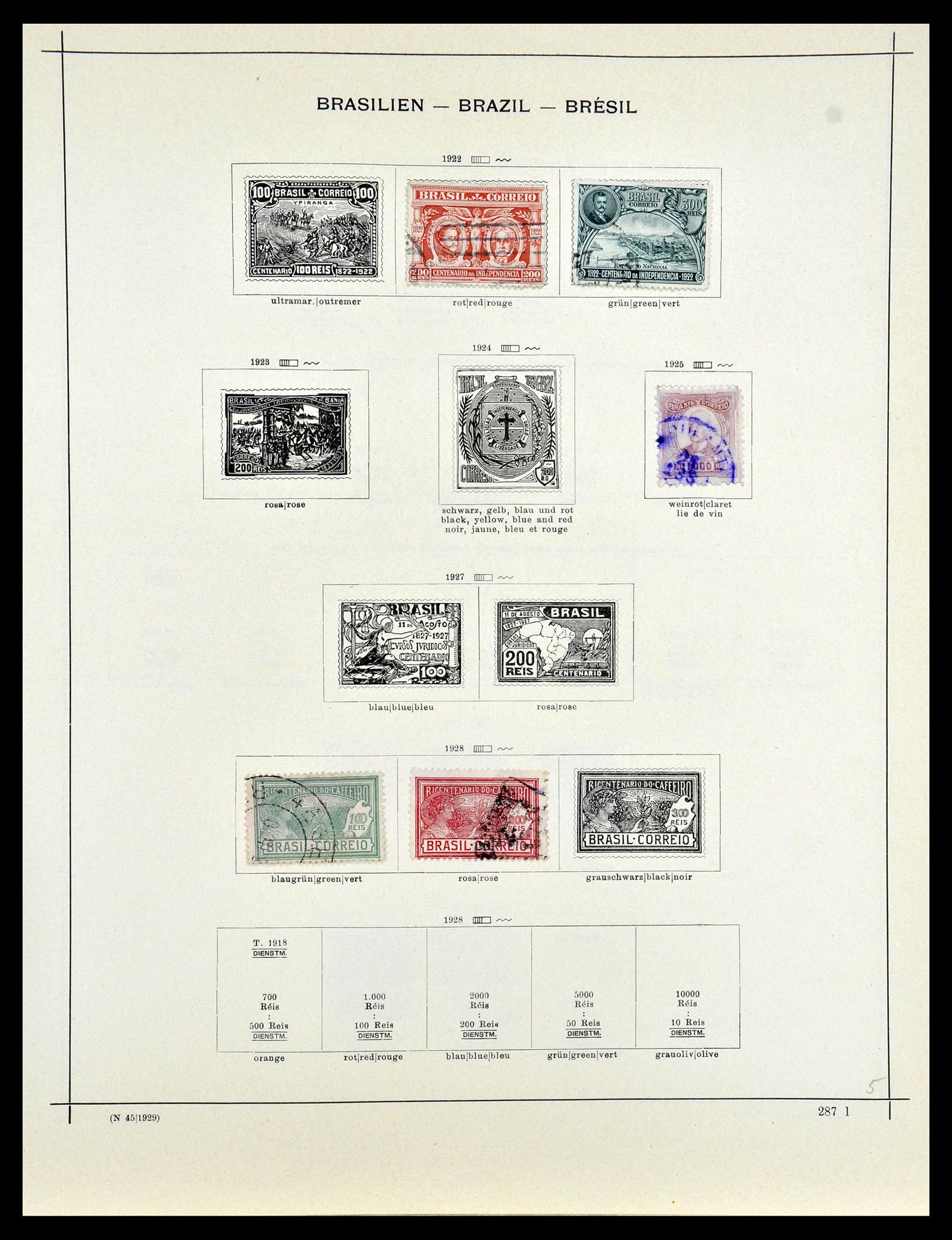 35054 053 - Postzegelverzameling 35054 Amerika 1851-1930.