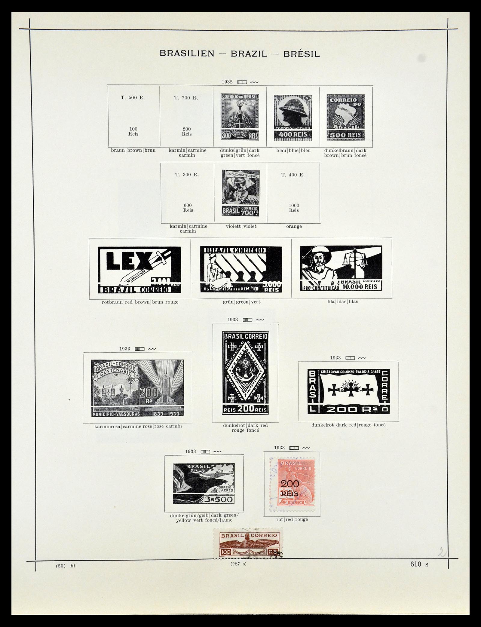 35054 057 - Postzegelverzameling 35054 Amerika 1851-1930.