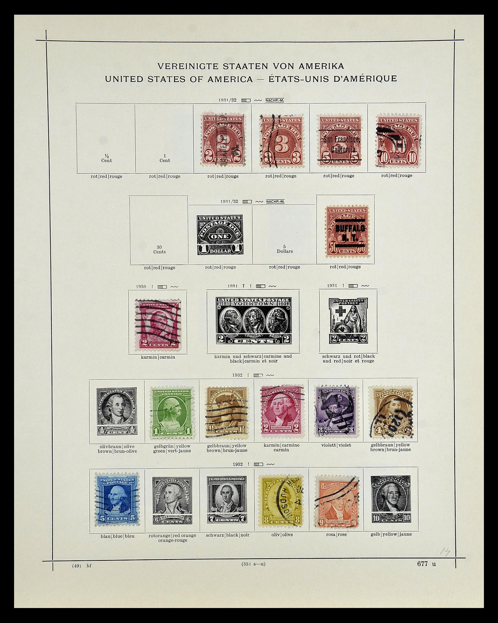 35054 259 - Postzegelverzameling 35054 Amerika 1851-1930.
