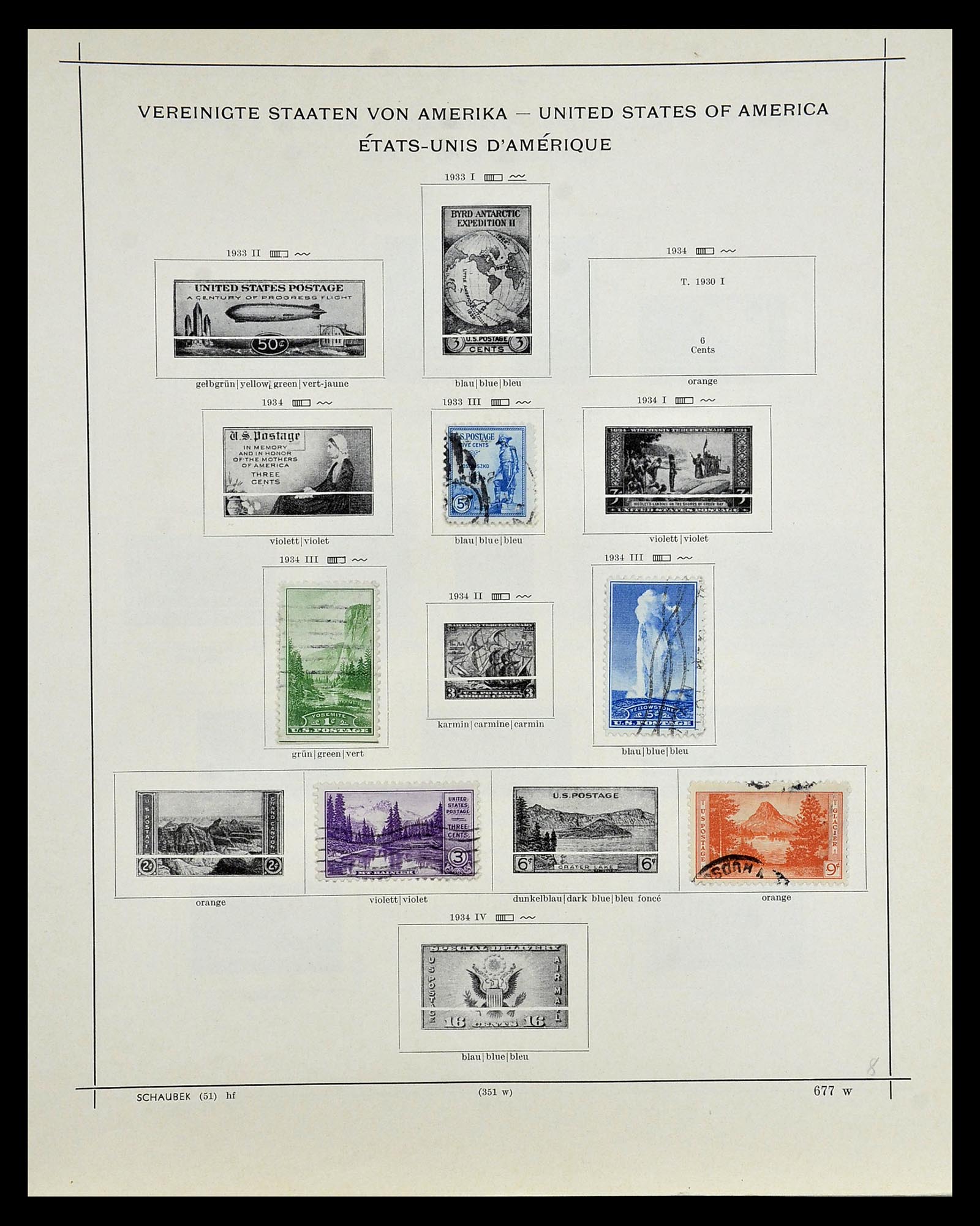 35054 261 - Postzegelverzameling 35054 Amerika 1851-1930.