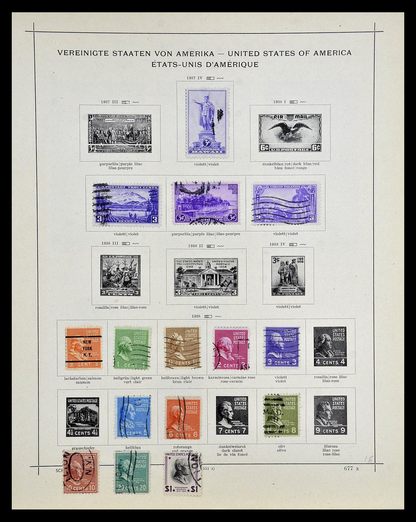 35054 264 - Postzegelverzameling 35054 Amerika 1851-1930.