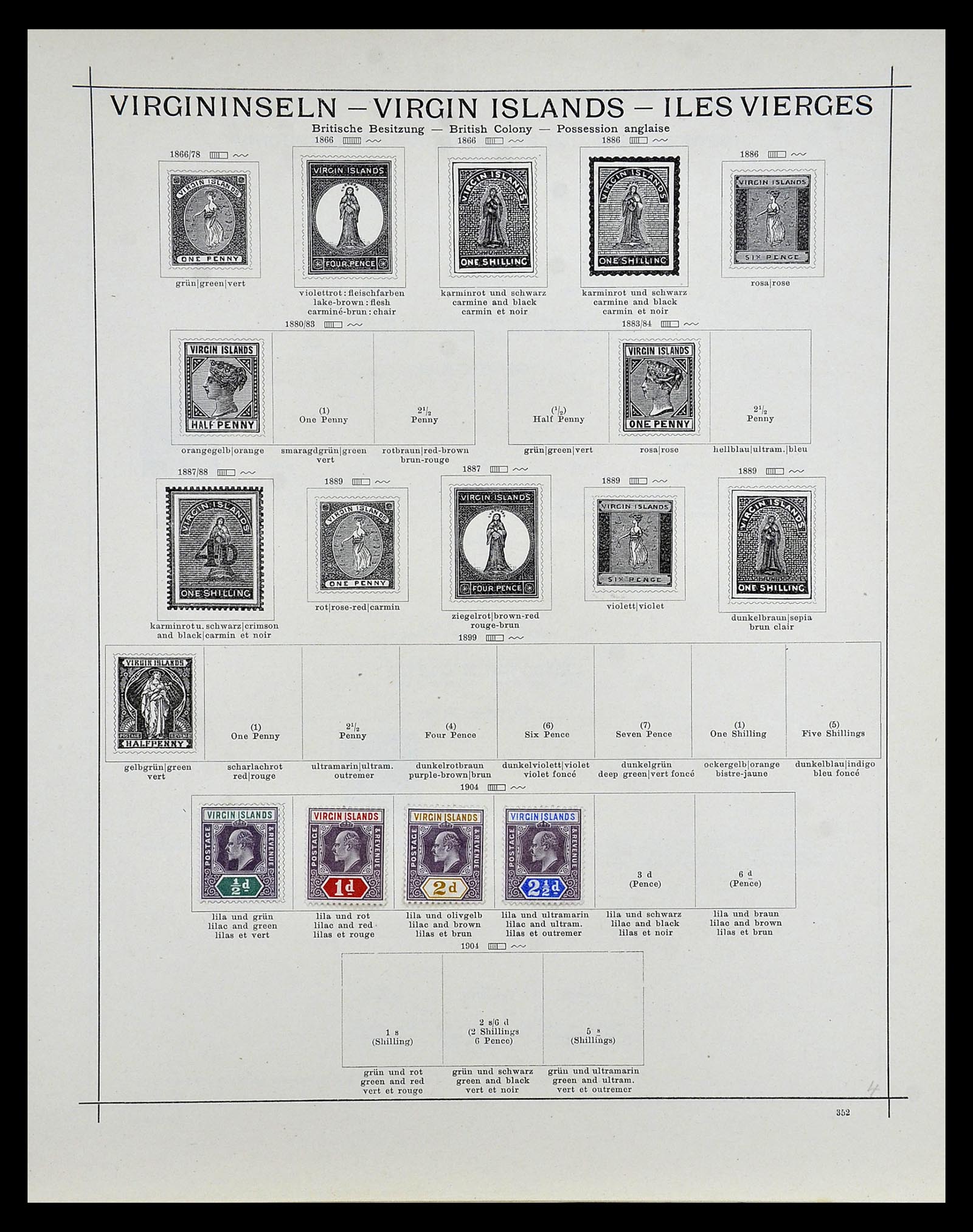 35054 267 - Postzegelverzameling 35054 Amerika 1851-1930.