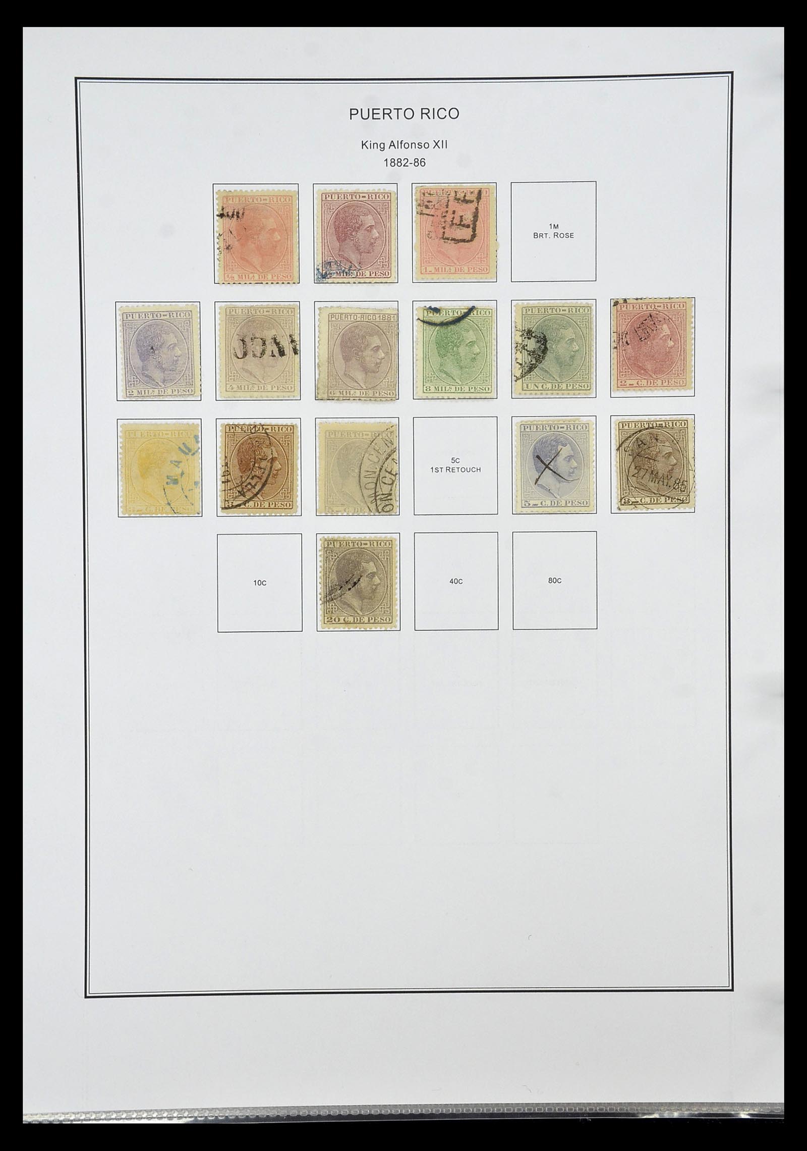 35056 018 - Postzegelverzameling 35056 Spaanse koloniën 1874-1968.
