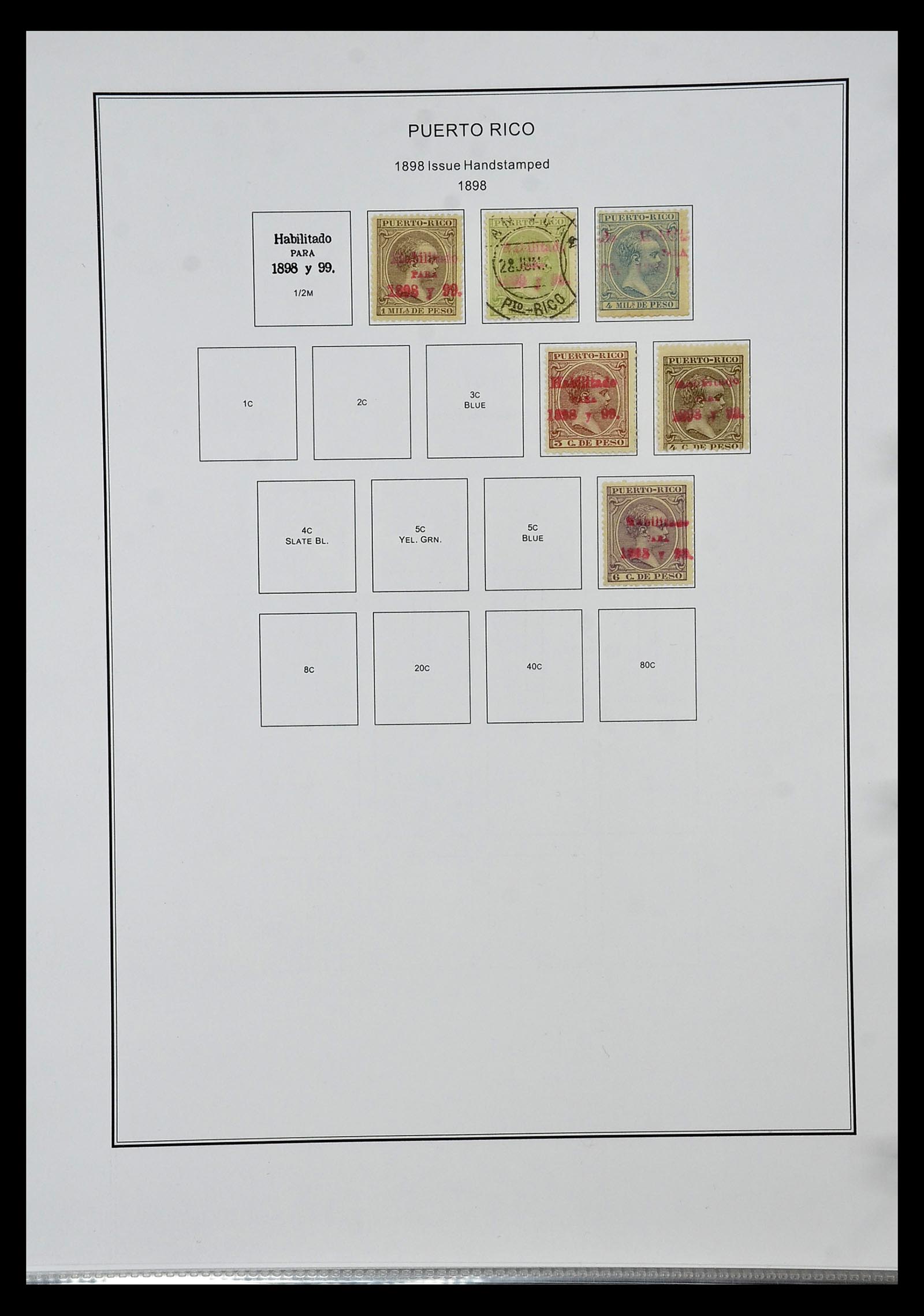 35056 022 - Postzegelverzameling 35056 Spaanse koloniën 1874-1968.
