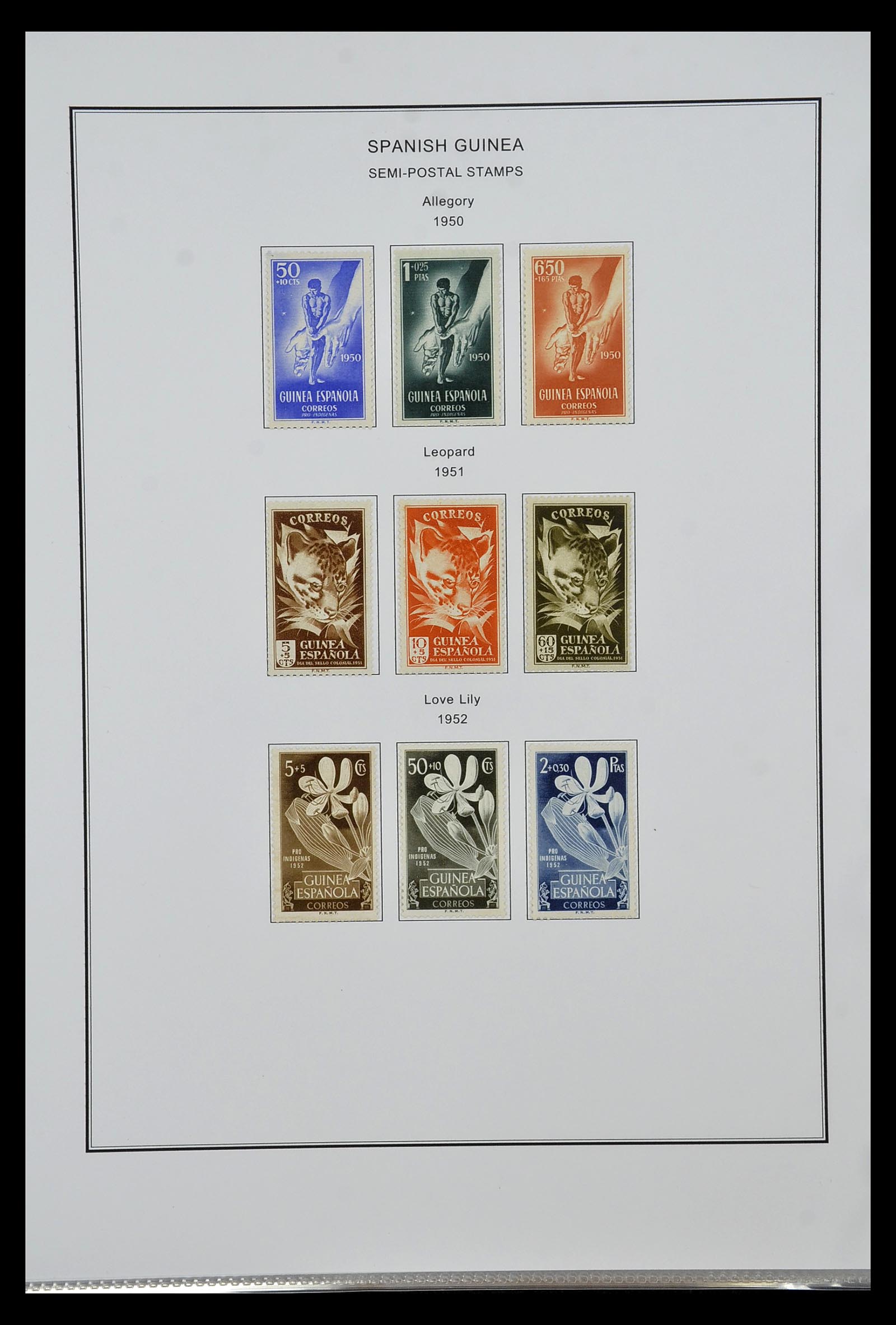 35056 045 - Postzegelverzameling 35056 Spaanse koloniën 1874-1968.