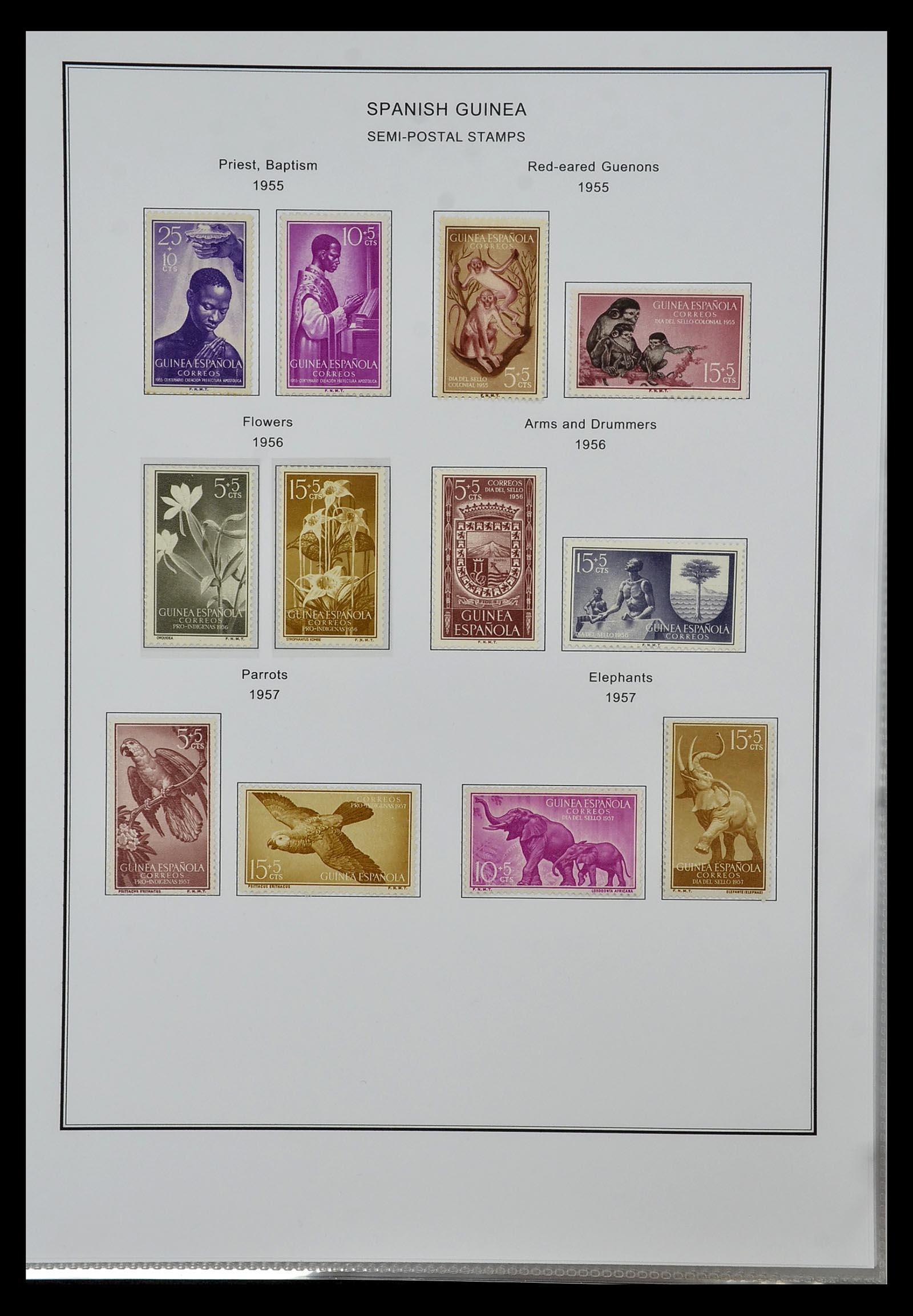 35056 047 - Postzegelverzameling 35056 Spaanse koloniën 1874-1968.
