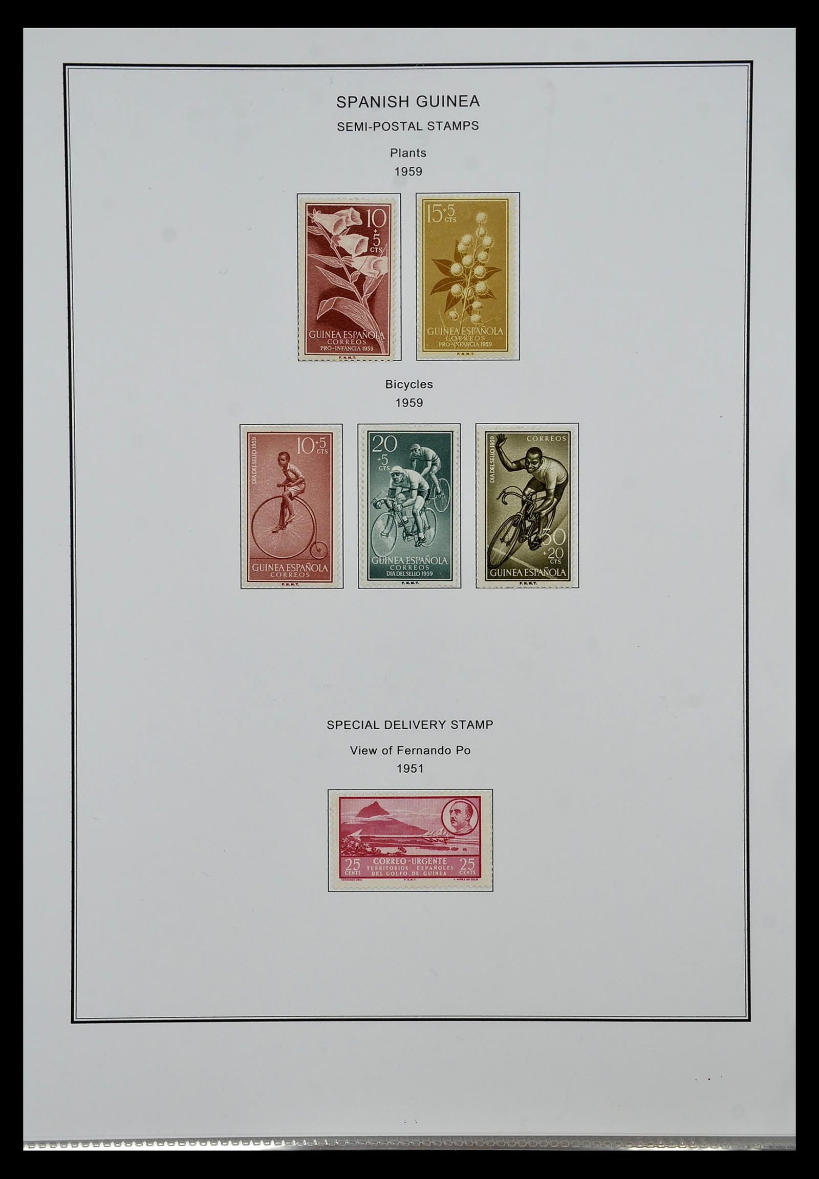 35056 049 - Postzegelverzameling 35056 Spaanse koloniën 1874-1968.