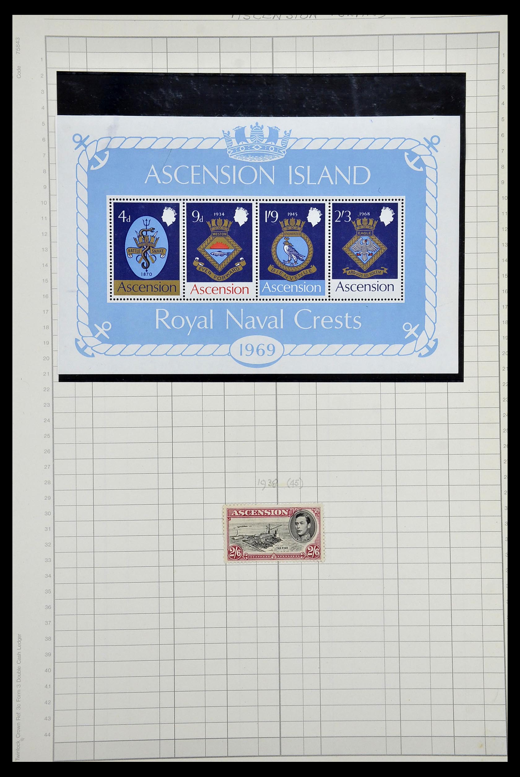 35057 010 - Postzegelverzameling 35057 Engelse koloniën 1870-2000.