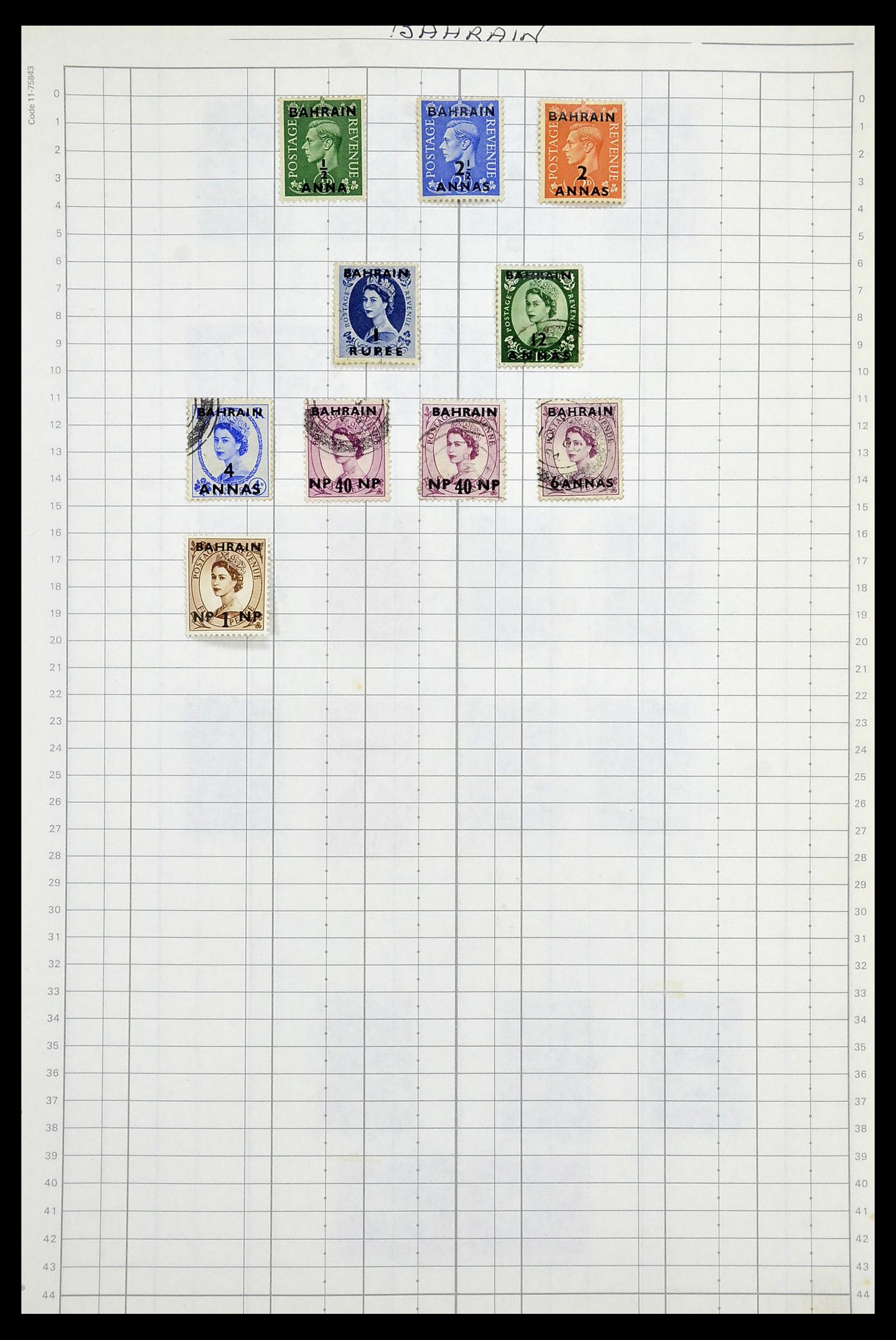 35057 011 - Postzegelverzameling 35057 Engelse koloniën 1870-2000.