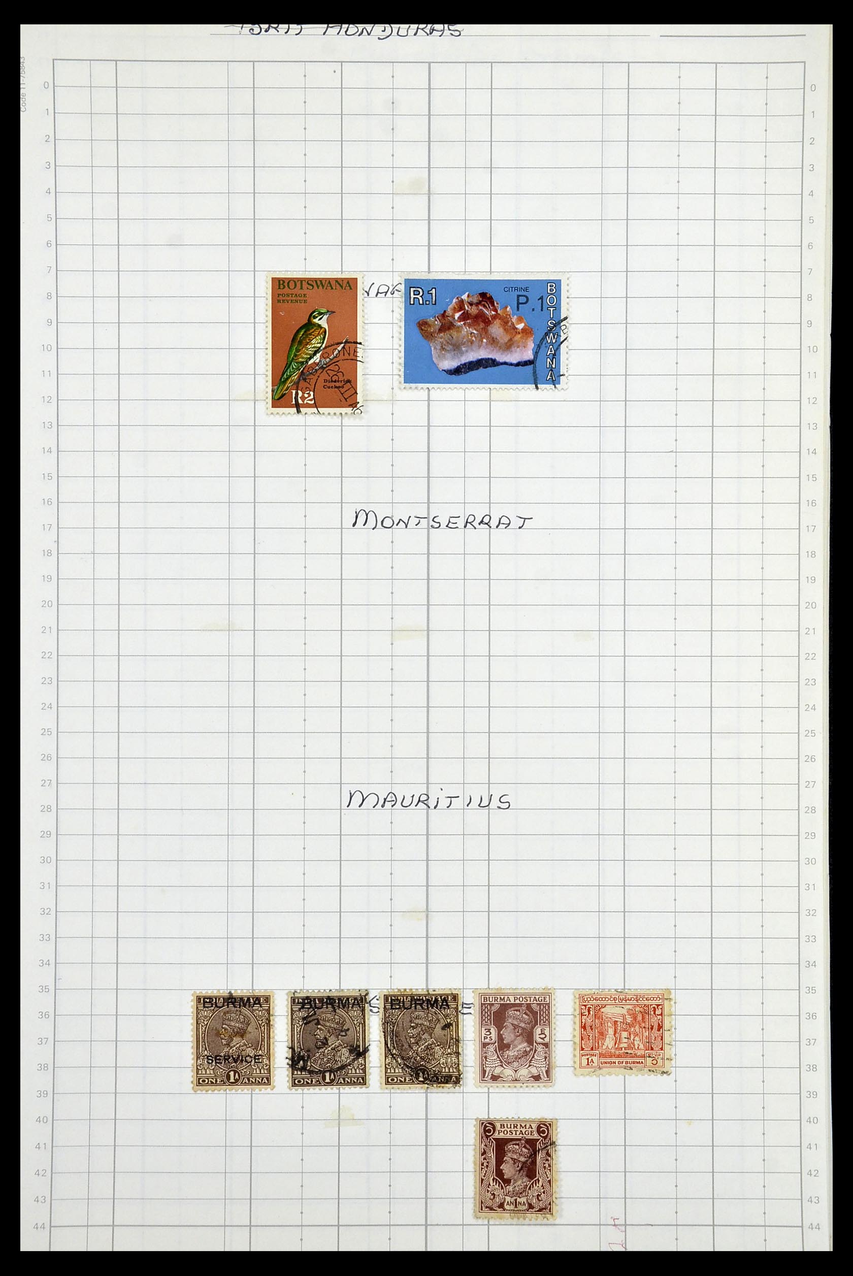 35057 018 - Postzegelverzameling 35057 Engelse koloniën 1870-2000.