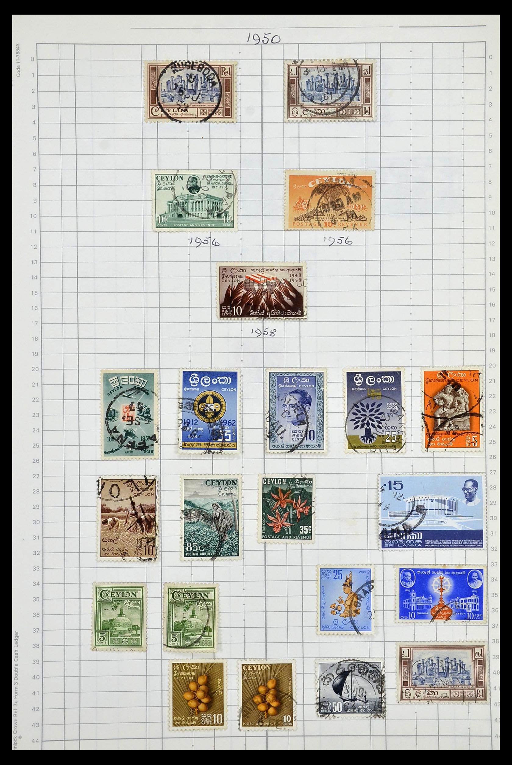 35057 023 - Postzegelverzameling 35057 Engelse koloniën 1870-2000.