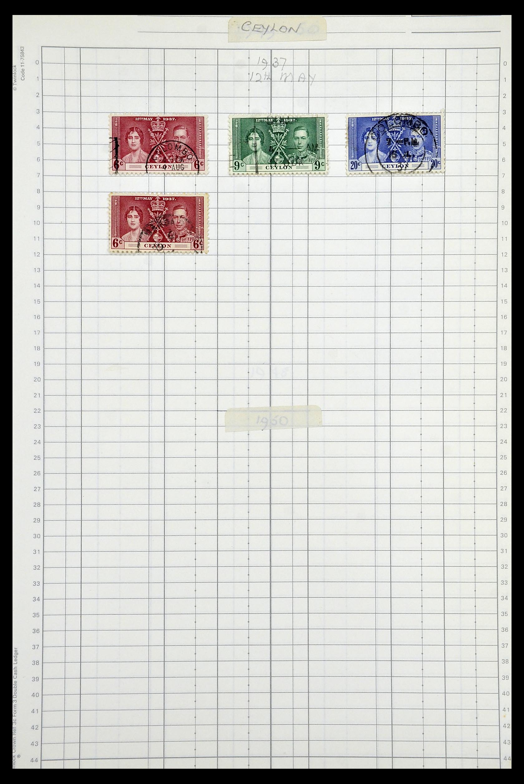 35057 026 - Postzegelverzameling 35057 Engelse koloniën 1870-2000.