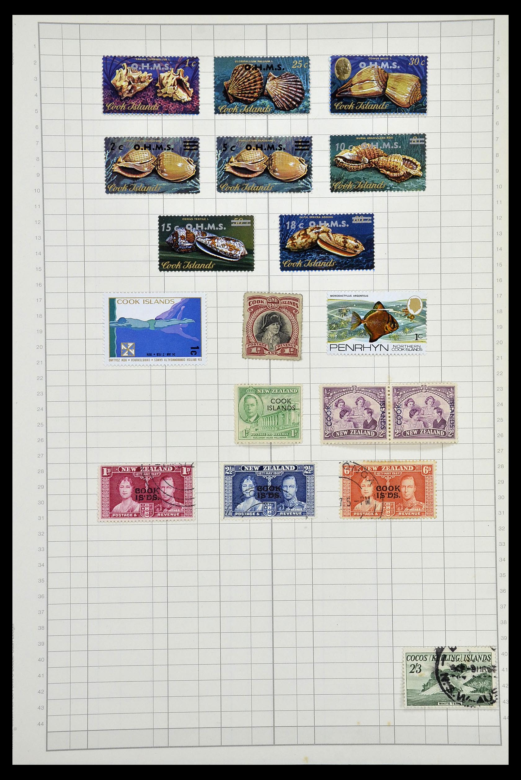 35057 029 - Postzegelverzameling 35057 Engelse koloniën 1870-2000.