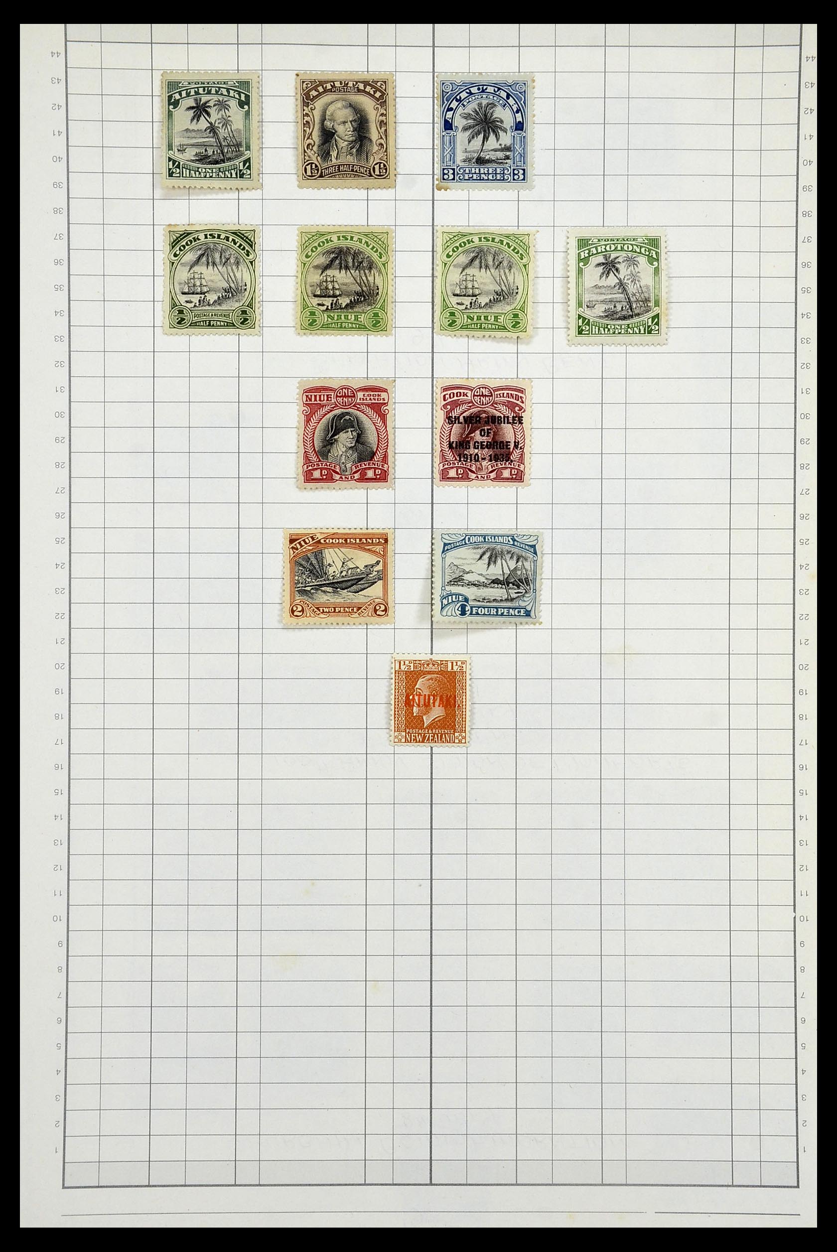 35057 030 - Postzegelverzameling 35057 Engelse koloniën 1870-2000.