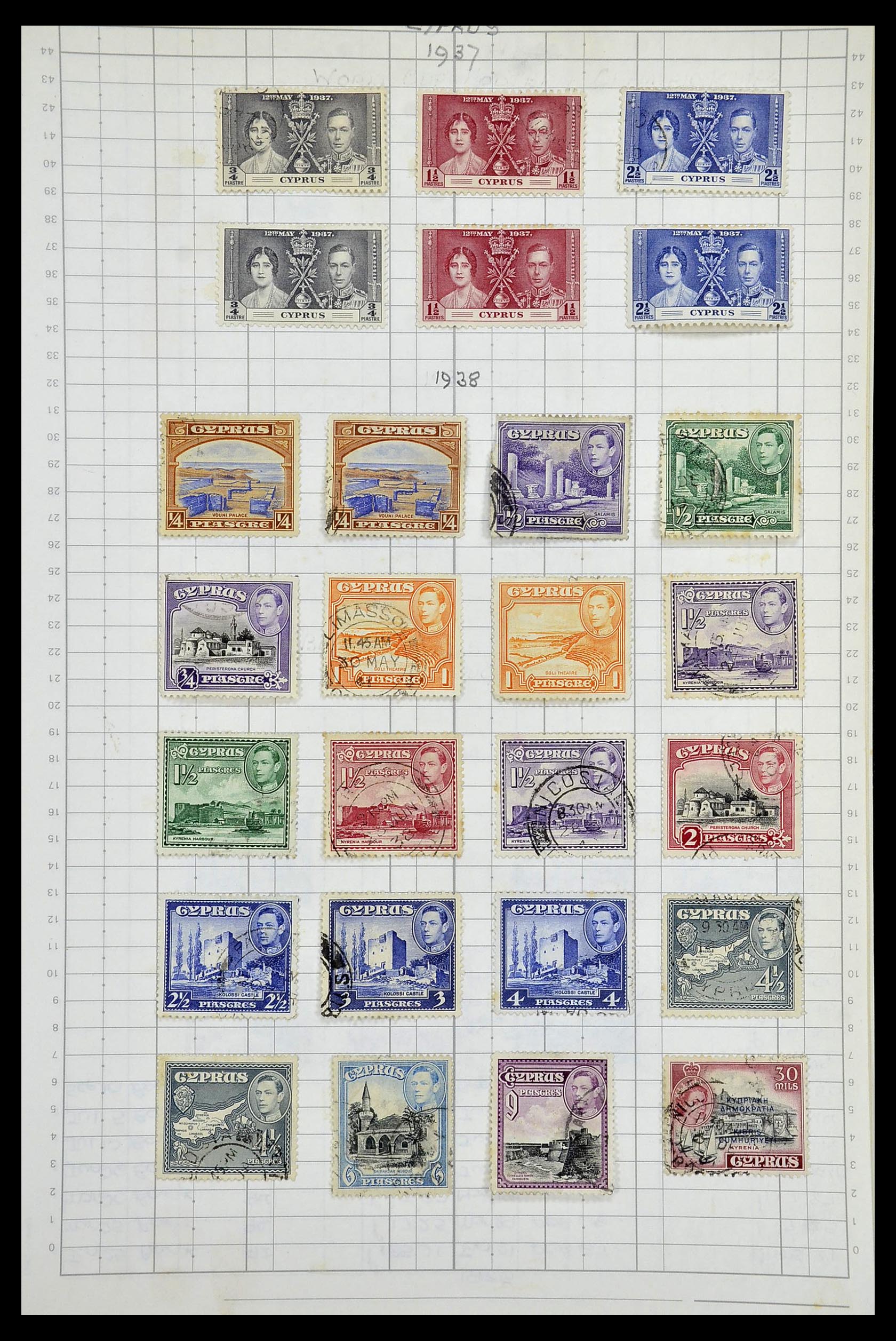 35057 034 - Postzegelverzameling 35057 Engelse koloniën 1870-2000.