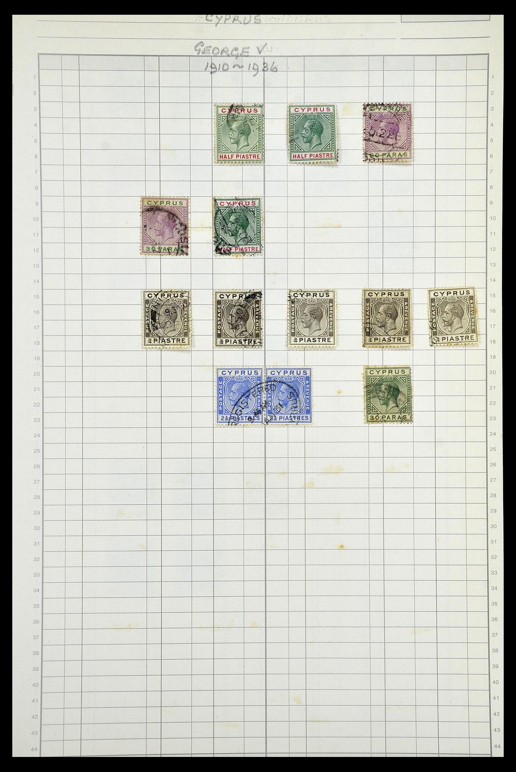 35057 036 - Postzegelverzameling 35057 Engelse koloniën 1870-2000.