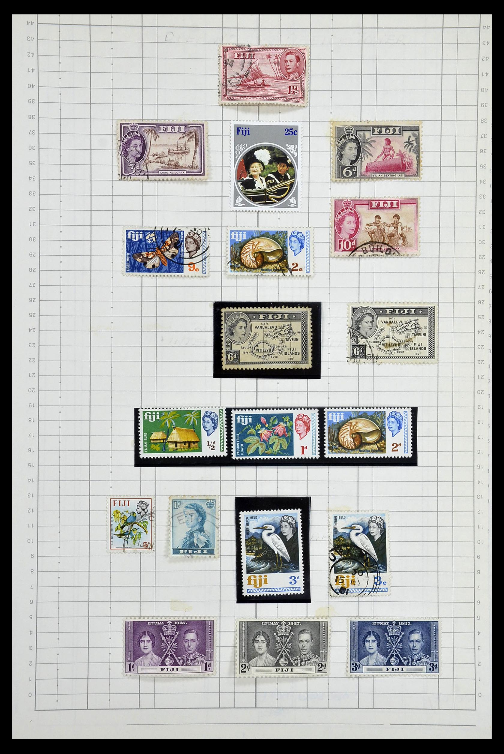 35057 039 - Postzegelverzameling 35057 Engelse koloniën 1870-2000.