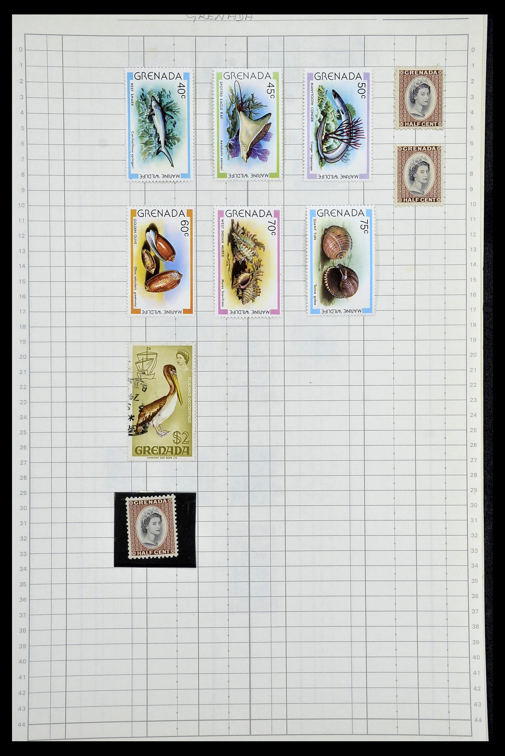 35057 046 - Postzegelverzameling 35057 Engelse koloniën 1870-2000.