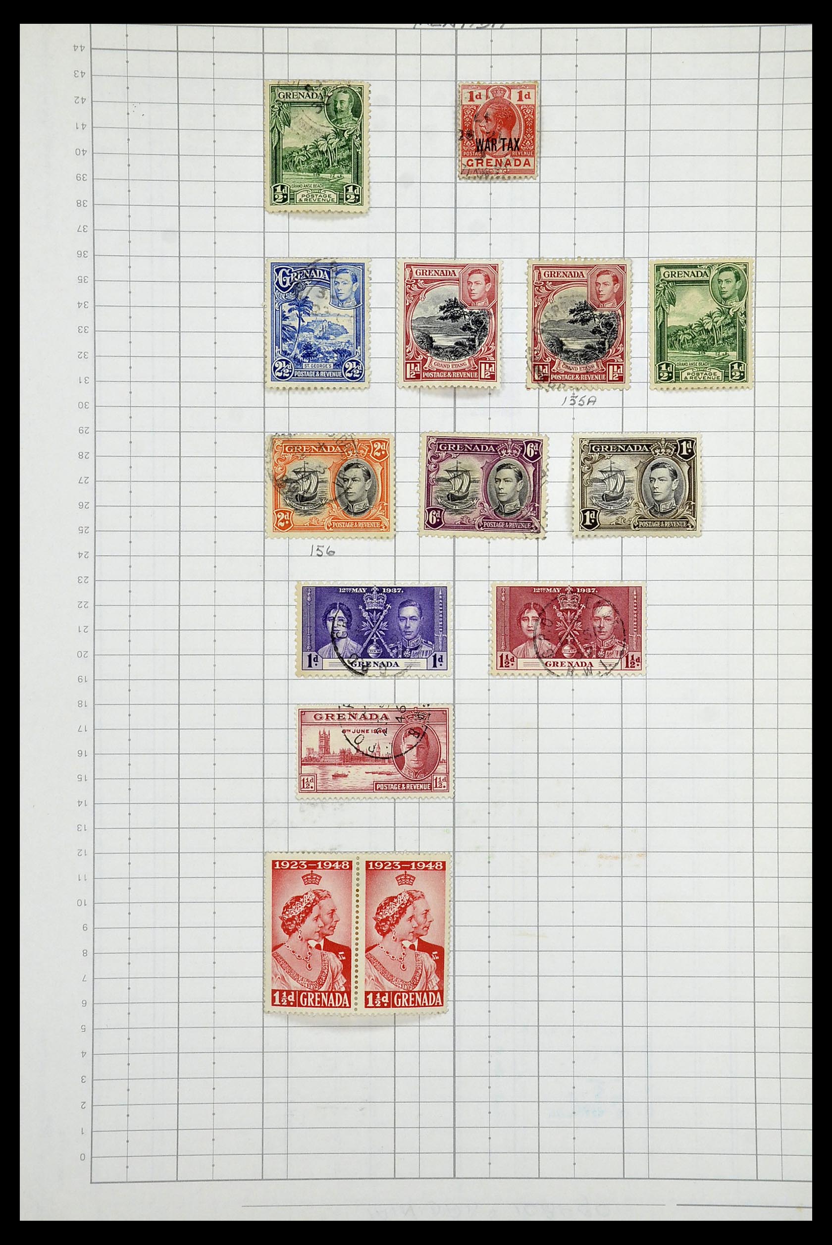 35057 048 - Postzegelverzameling 35057 Engelse koloniën 1870-2000.