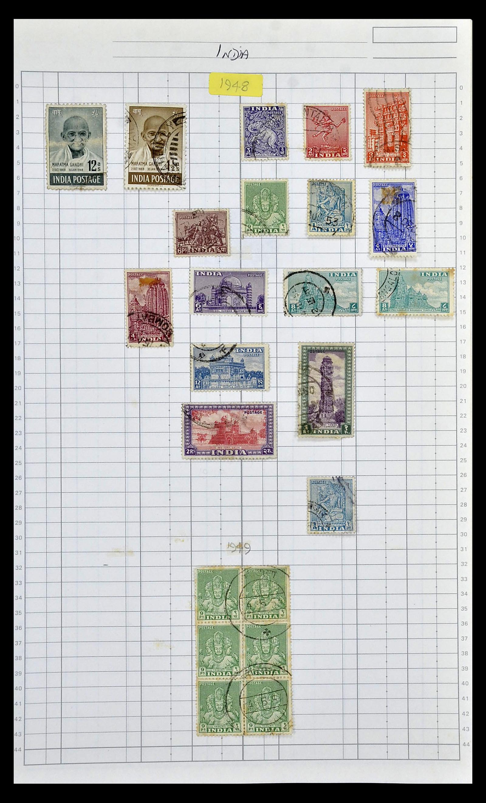 35057 058 - Postzegelverzameling 35057 Engelse koloniën 1870-2000.