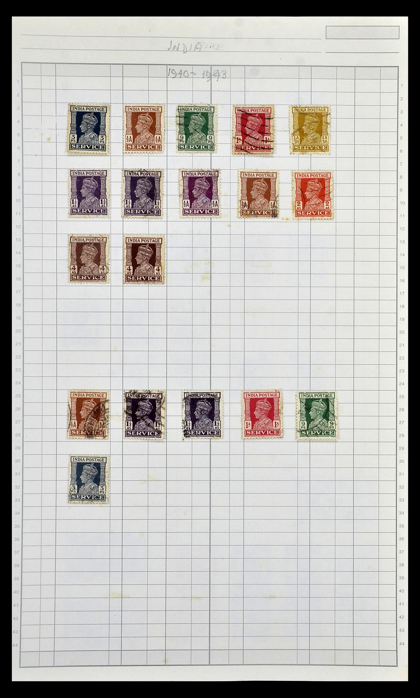 35057 060 - Postzegelverzameling 35057 Engelse koloniën 1870-2000.