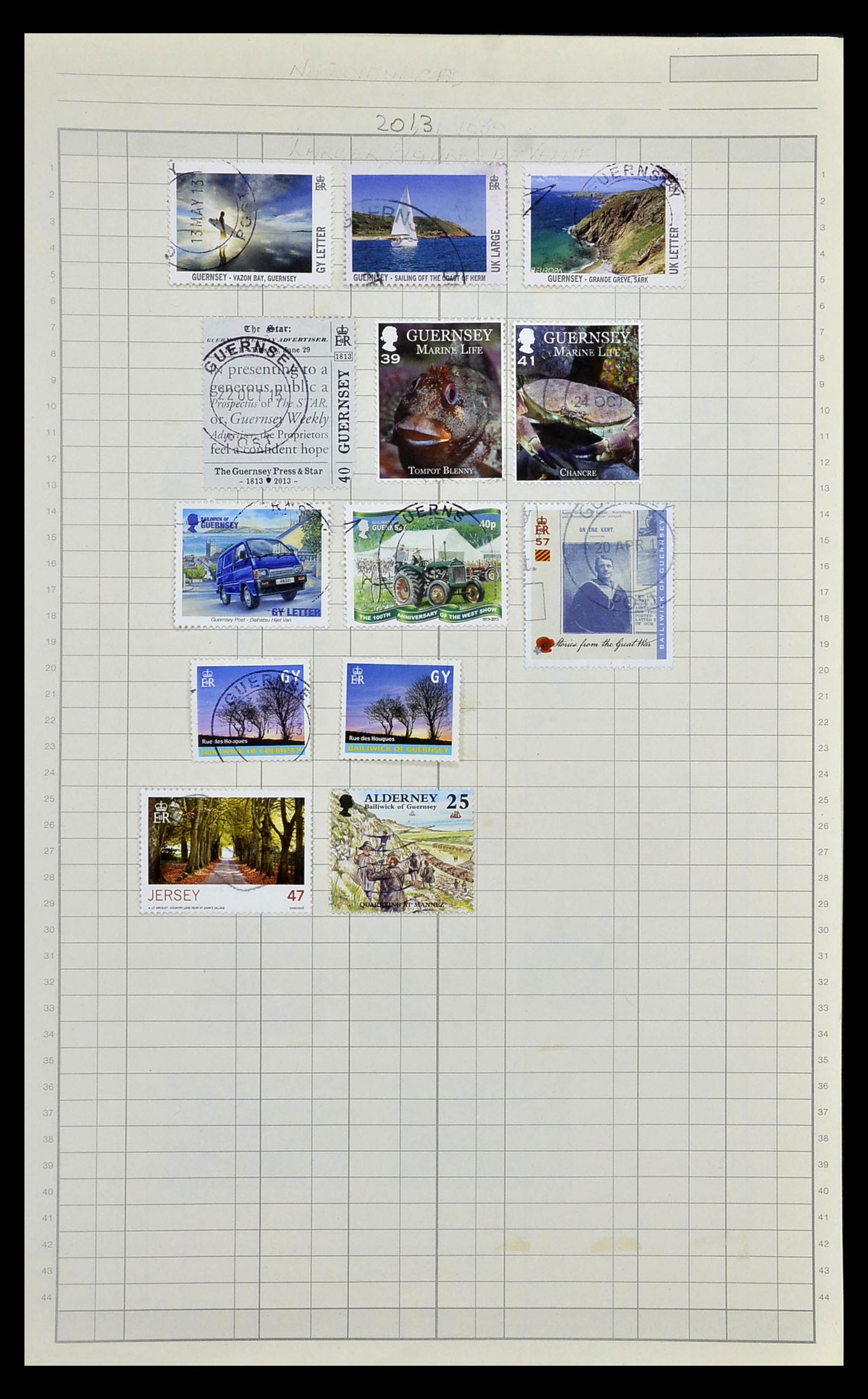 35057 183 - Postzegelverzameling 35057 Engelse koloniën 1870-2000.