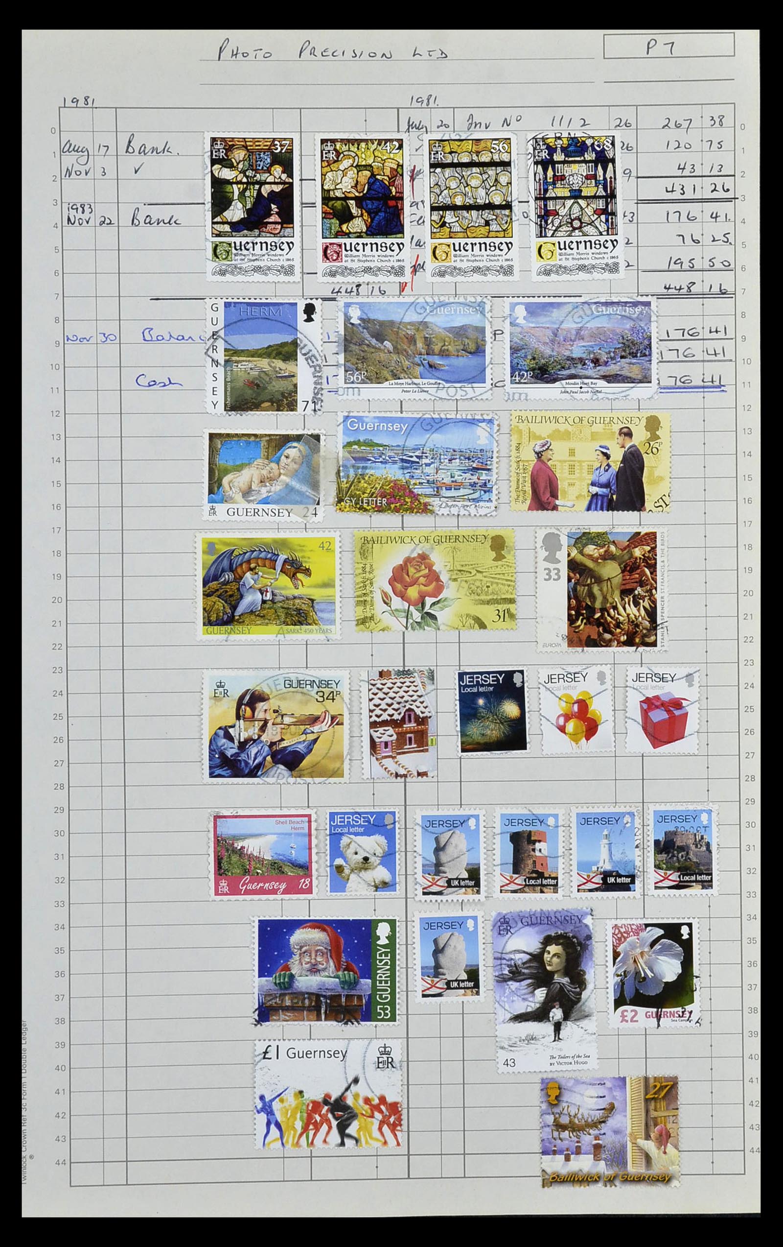 35057 186 - Postzegelverzameling 35057 Engelse koloniën 1870-2000.