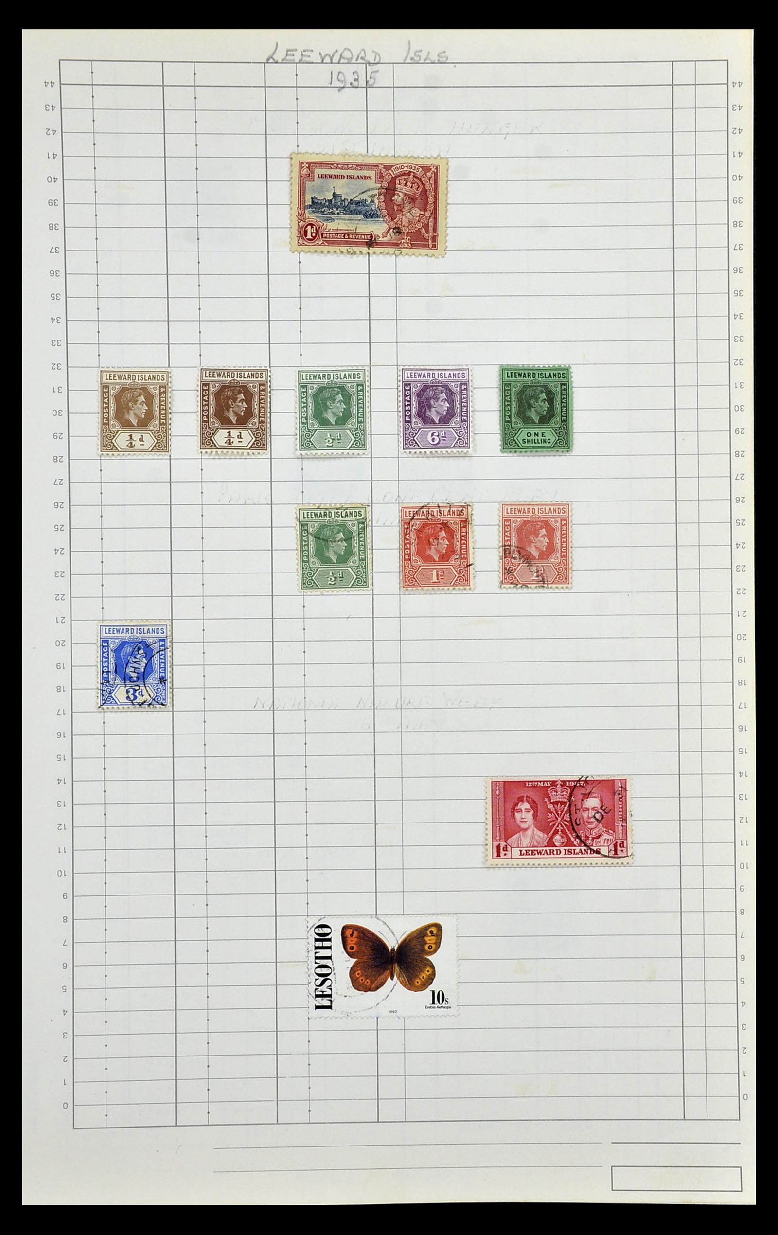 35057 189 - Postzegelverzameling 35057 Engelse koloniën 1870-2000.