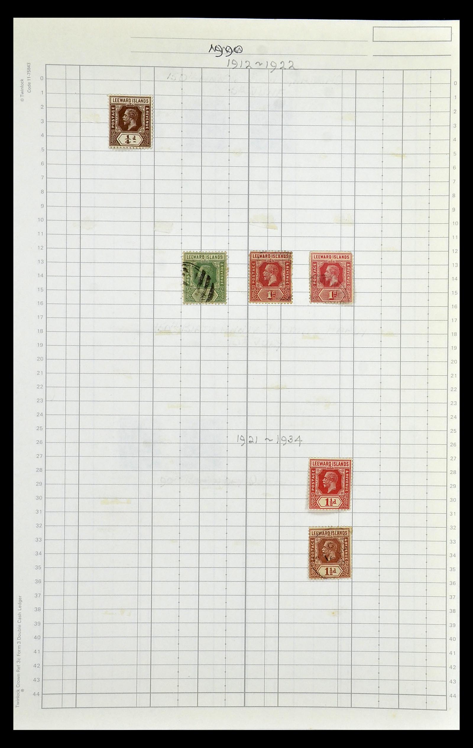 35057 190 - Postzegelverzameling 35057 Engelse koloniën 1870-2000.