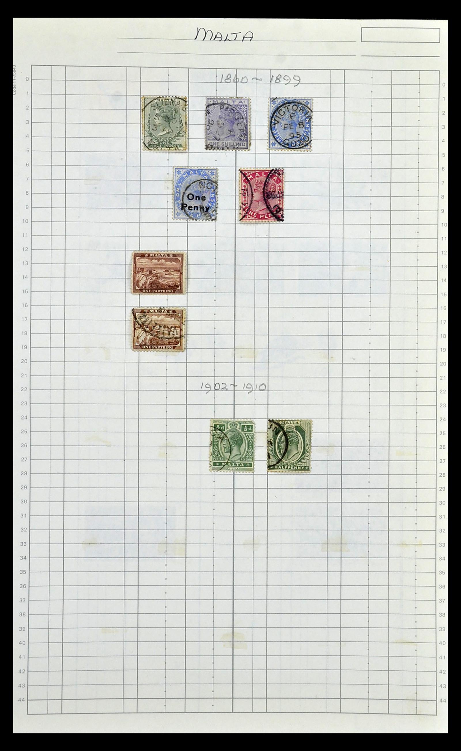 35057 202 - Postzegelverzameling 35057 Engelse koloniën 1870-2000.