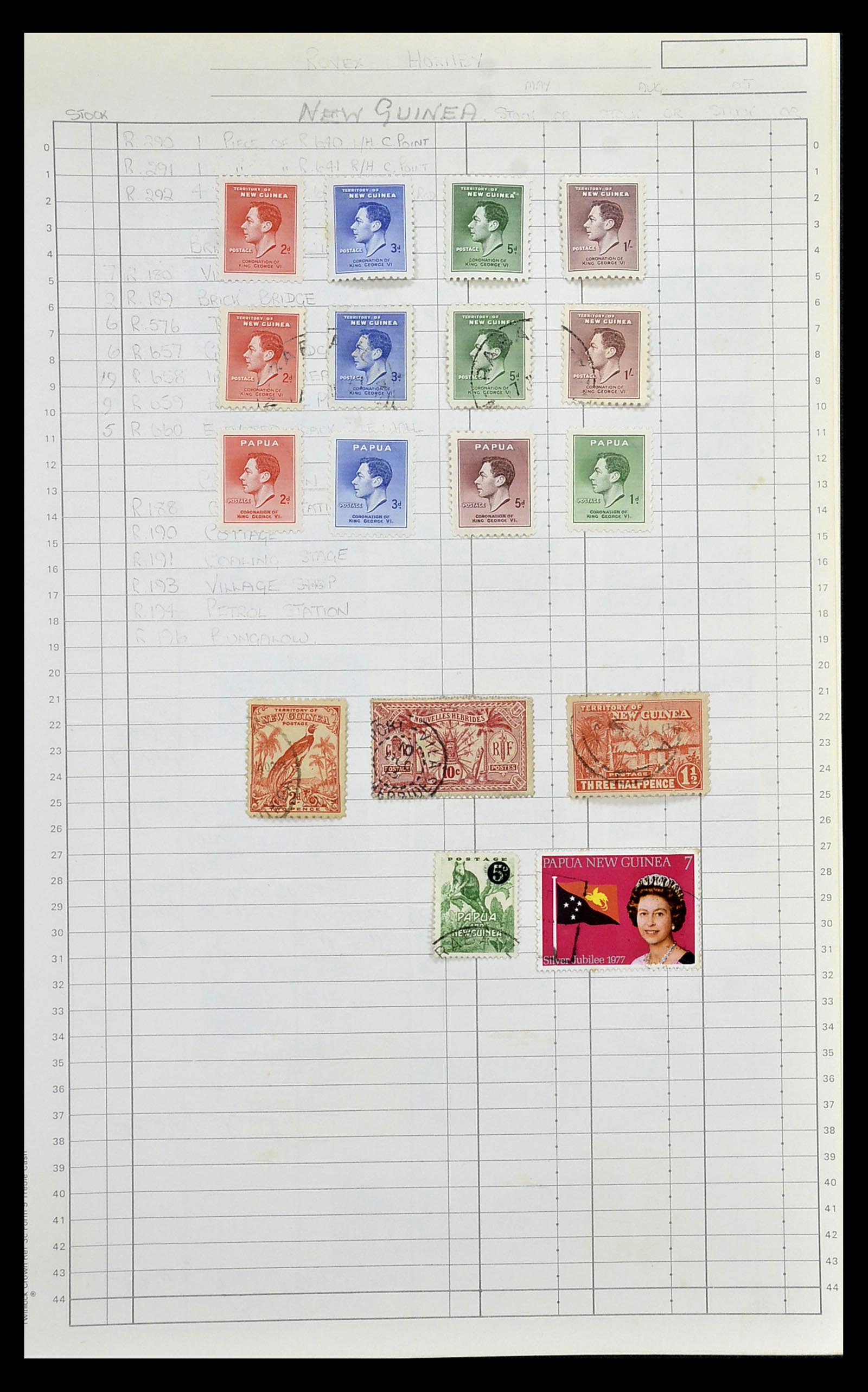 35057 215 - Postzegelverzameling 35057 Engelse koloniën 1870-2000.
