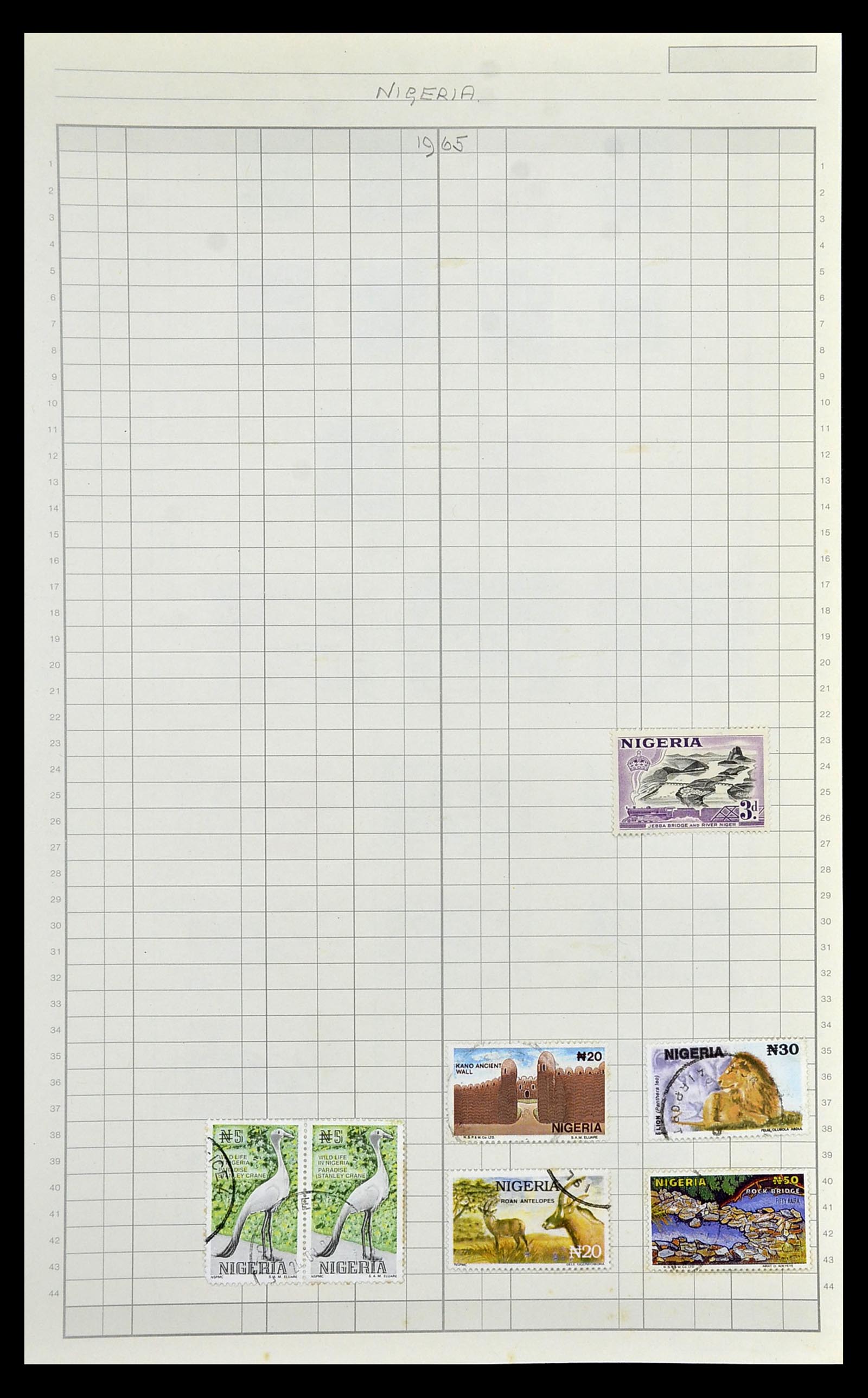 35057 217 - Postzegelverzameling 35057 Engelse koloniën 1870-2000.