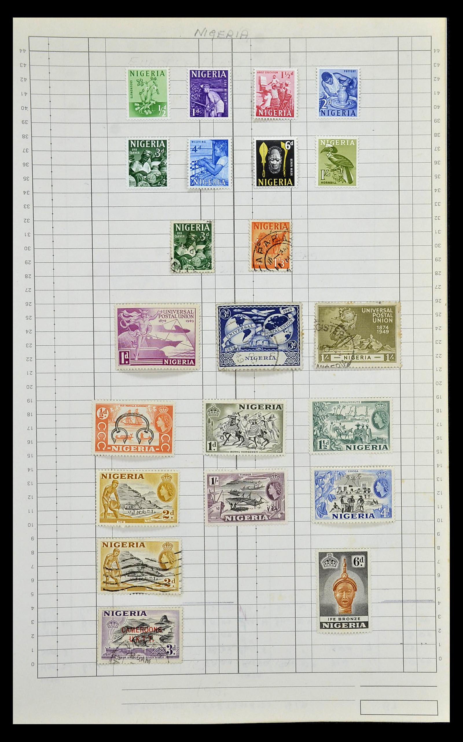 35057 218 - Postzegelverzameling 35057 Engelse koloniën 1870-2000.