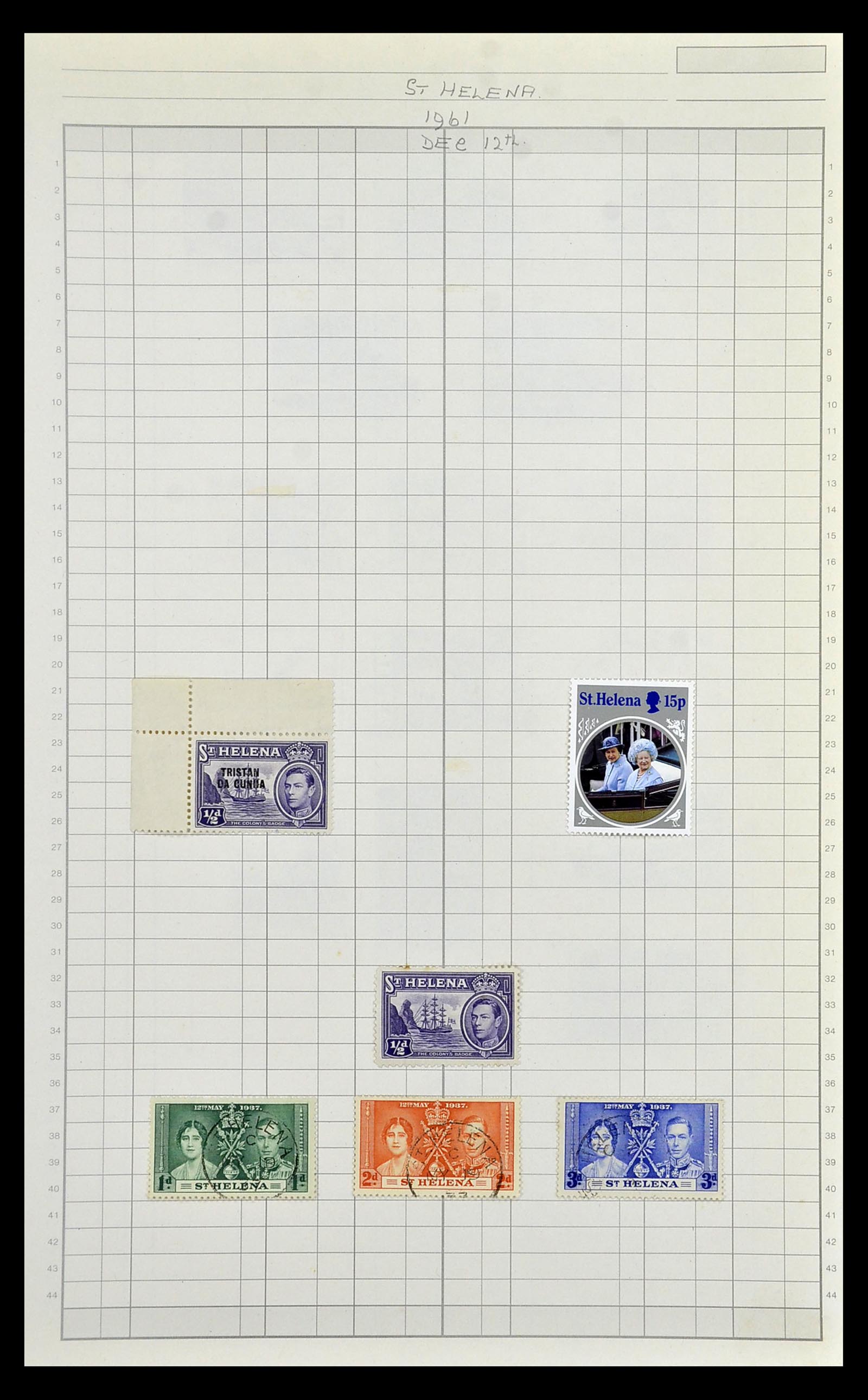 35057 228 - Postzegelverzameling 35057 Engelse koloniën 1870-2000.
