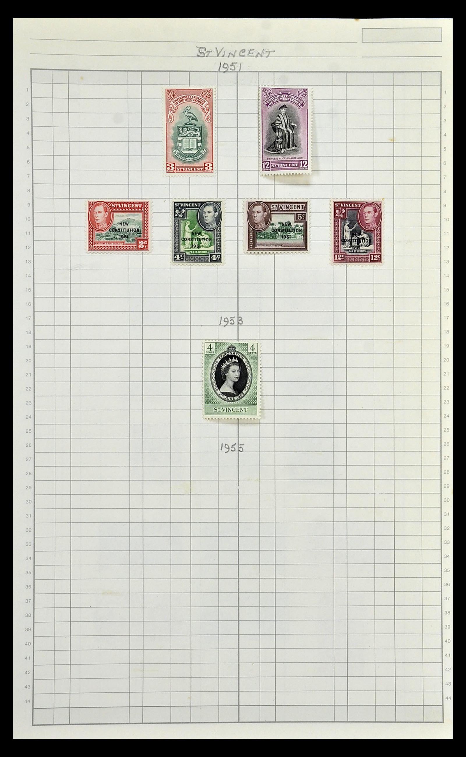 35057 238 - Postzegelverzameling 35057 Engelse koloniën 1870-2000.