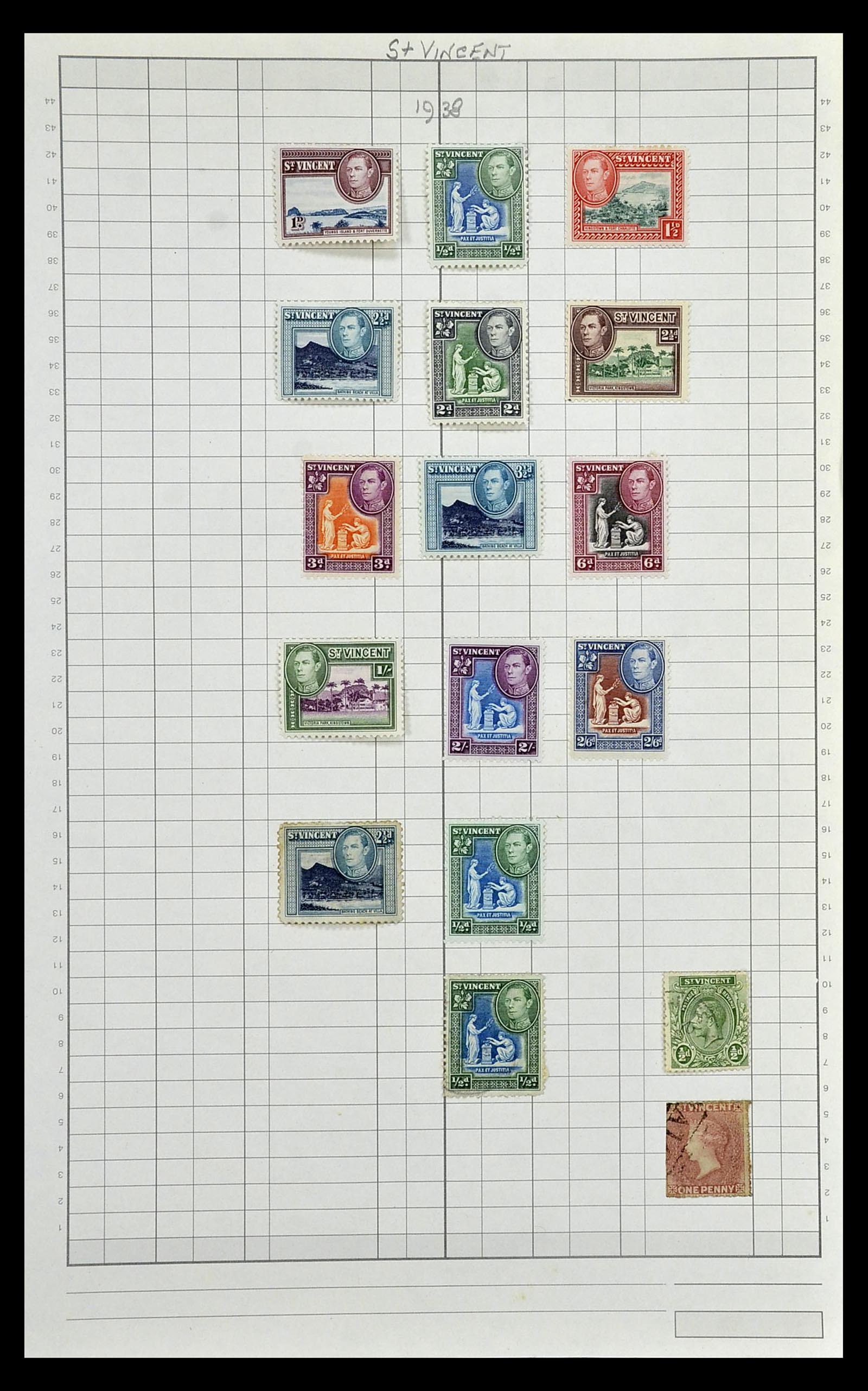 35057 241 - Postzegelverzameling 35057 Engelse koloniën 1870-2000.