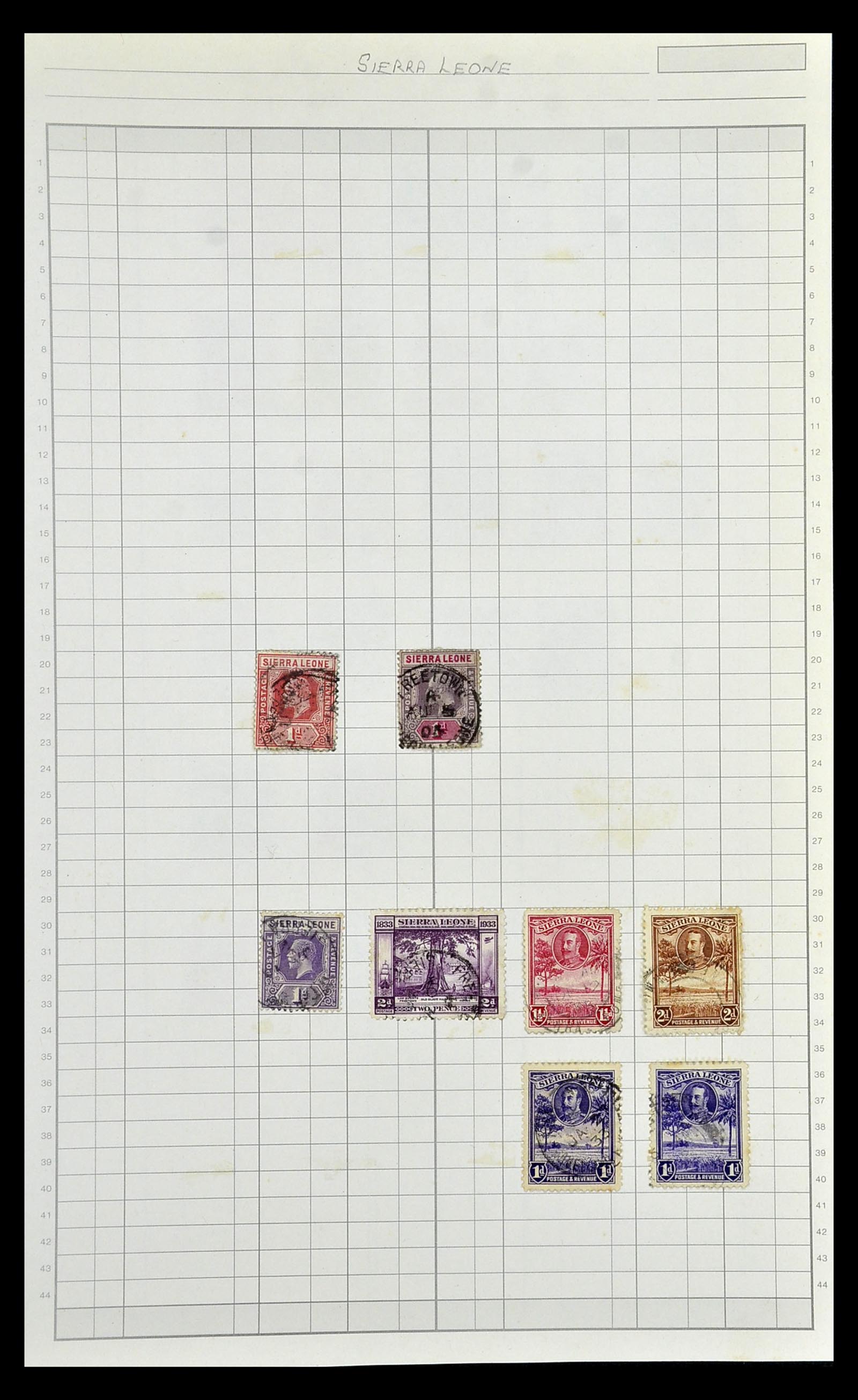 35057 249 - Postzegelverzameling 35057 Engelse koloniën 1870-2000.
