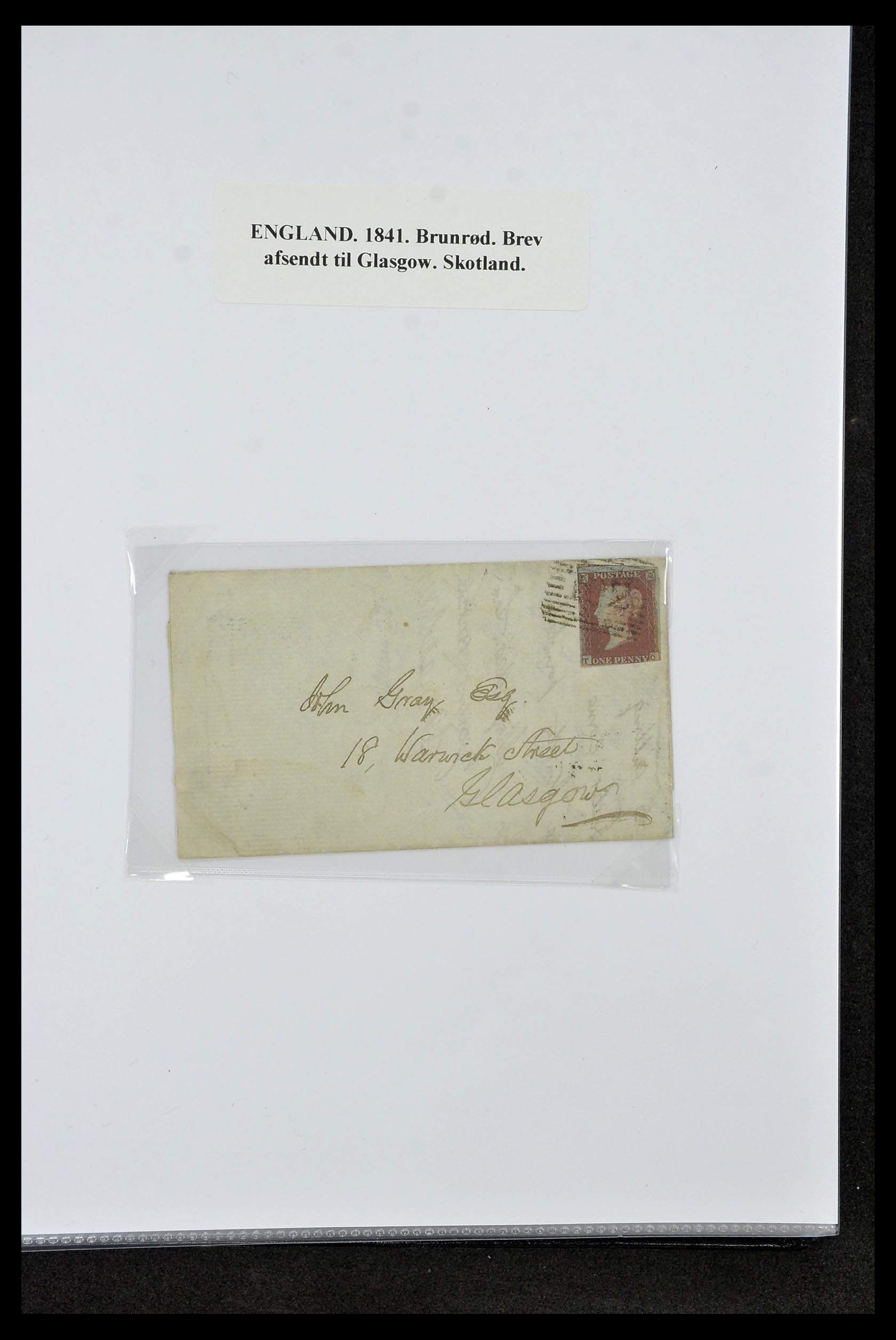 35060 0003 - Postzegelverzameling 35060 Engeland en kolonien 1840-1970.