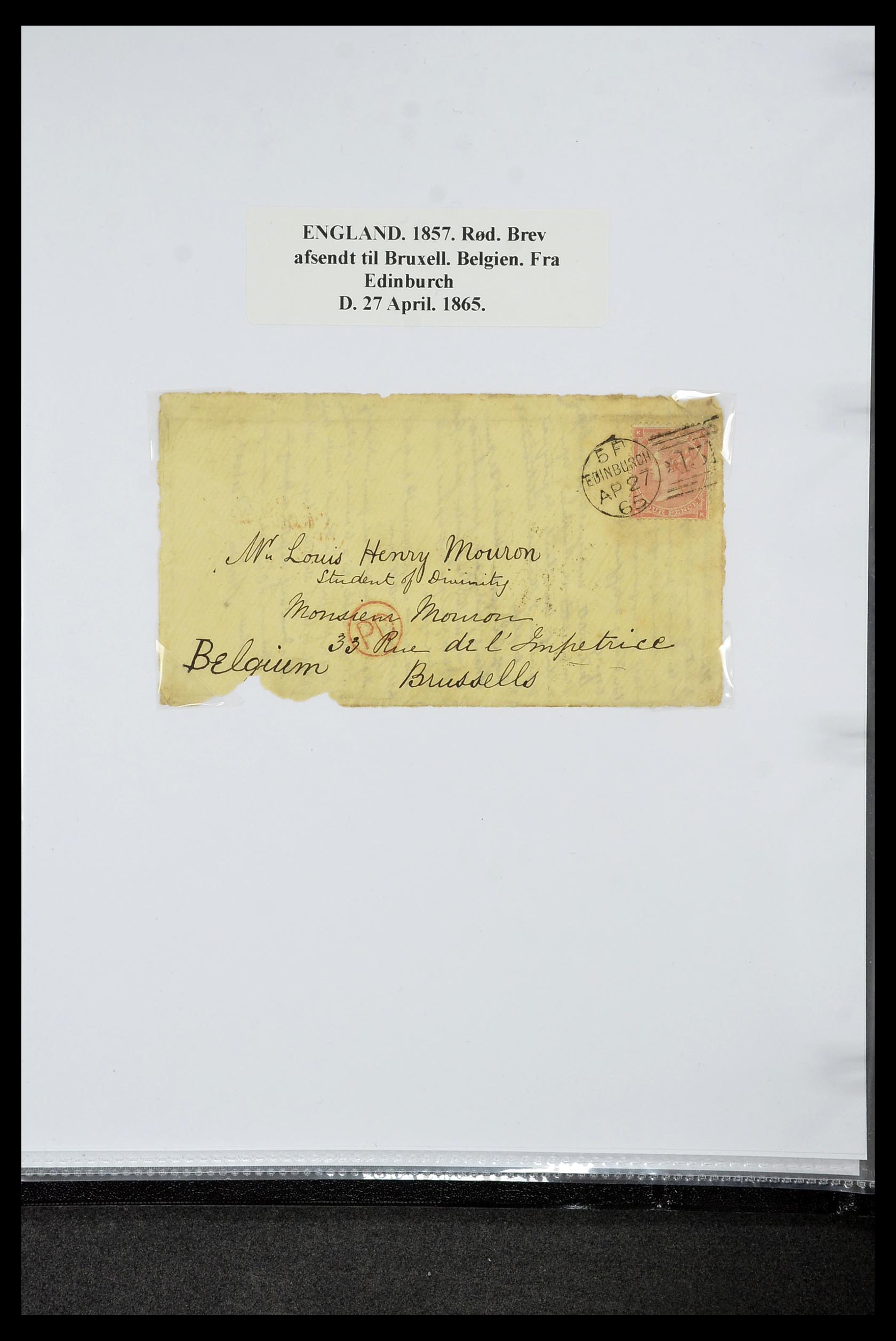 35060 0006 - Postzegelverzameling 35060 Engeland en kolonien 1840-1970.