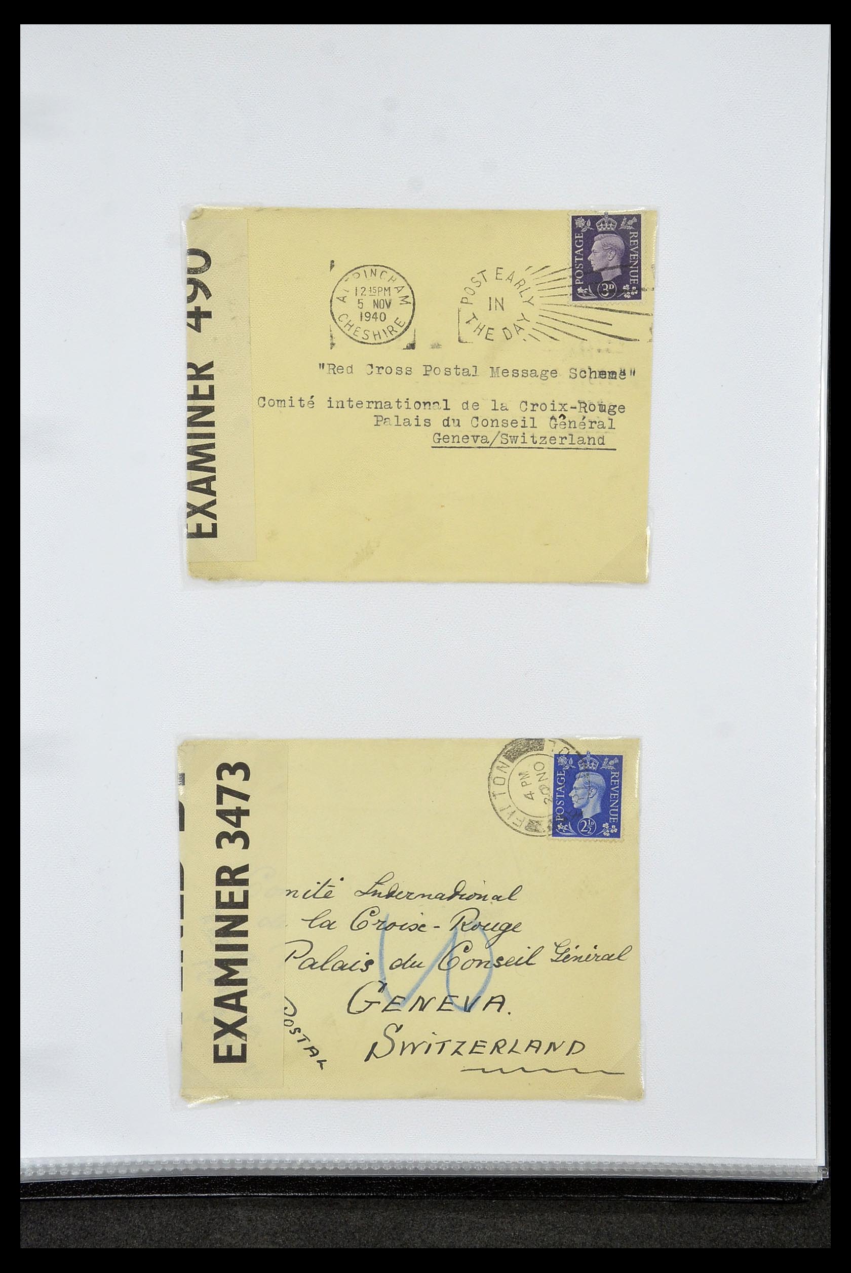 35060 0023 - Postzegelverzameling 35060 Engeland en kolonien 1840-1970.