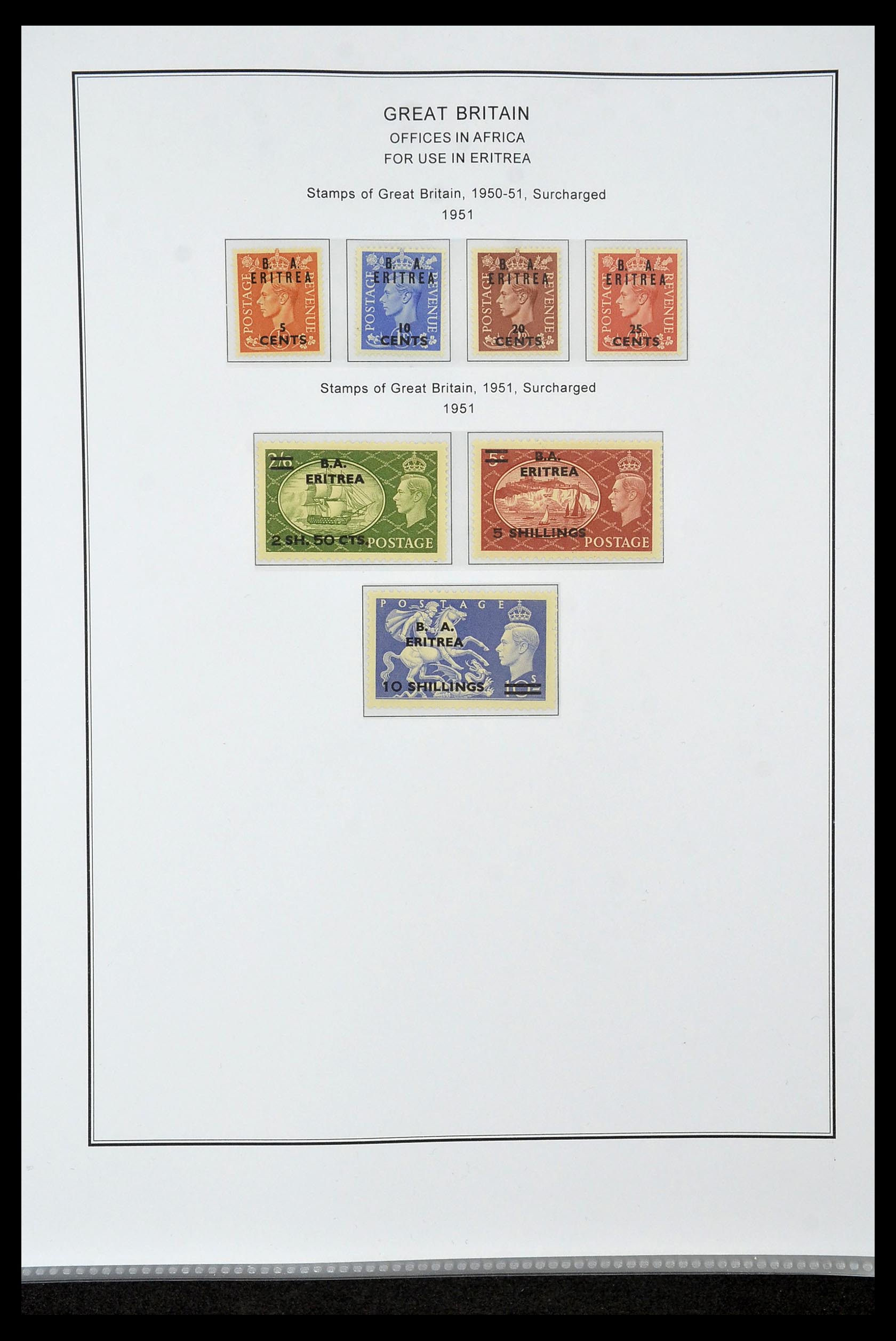 35060 0035 - Postzegelverzameling 35060 Engeland en kolonien 1840-1970.