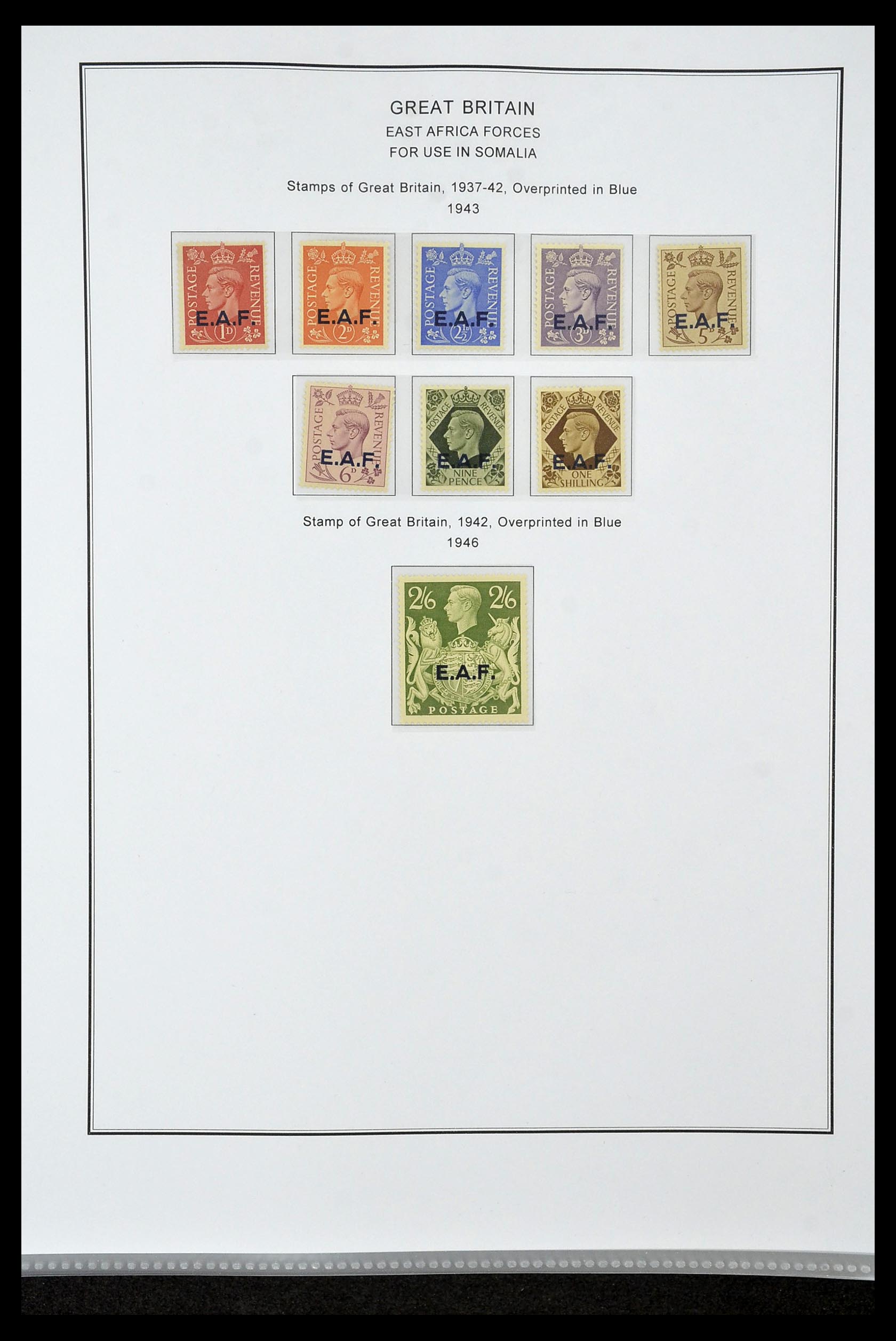 35060 0036 - Postzegelverzameling 35060 Engeland en kolonien 1840-1970.