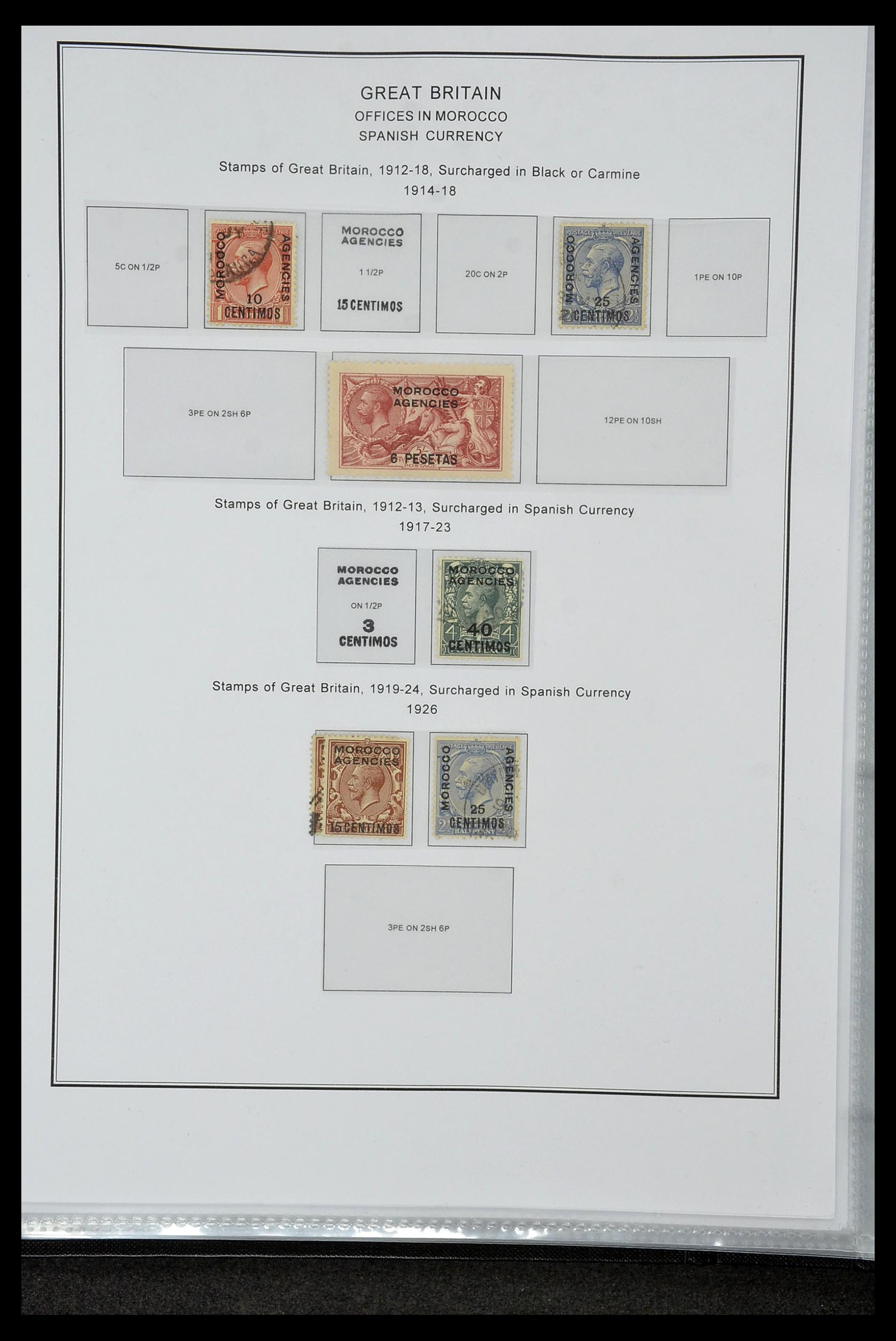 35060 0048 - Postzegelverzameling 35060 Engeland en kolonien 1840-1970.