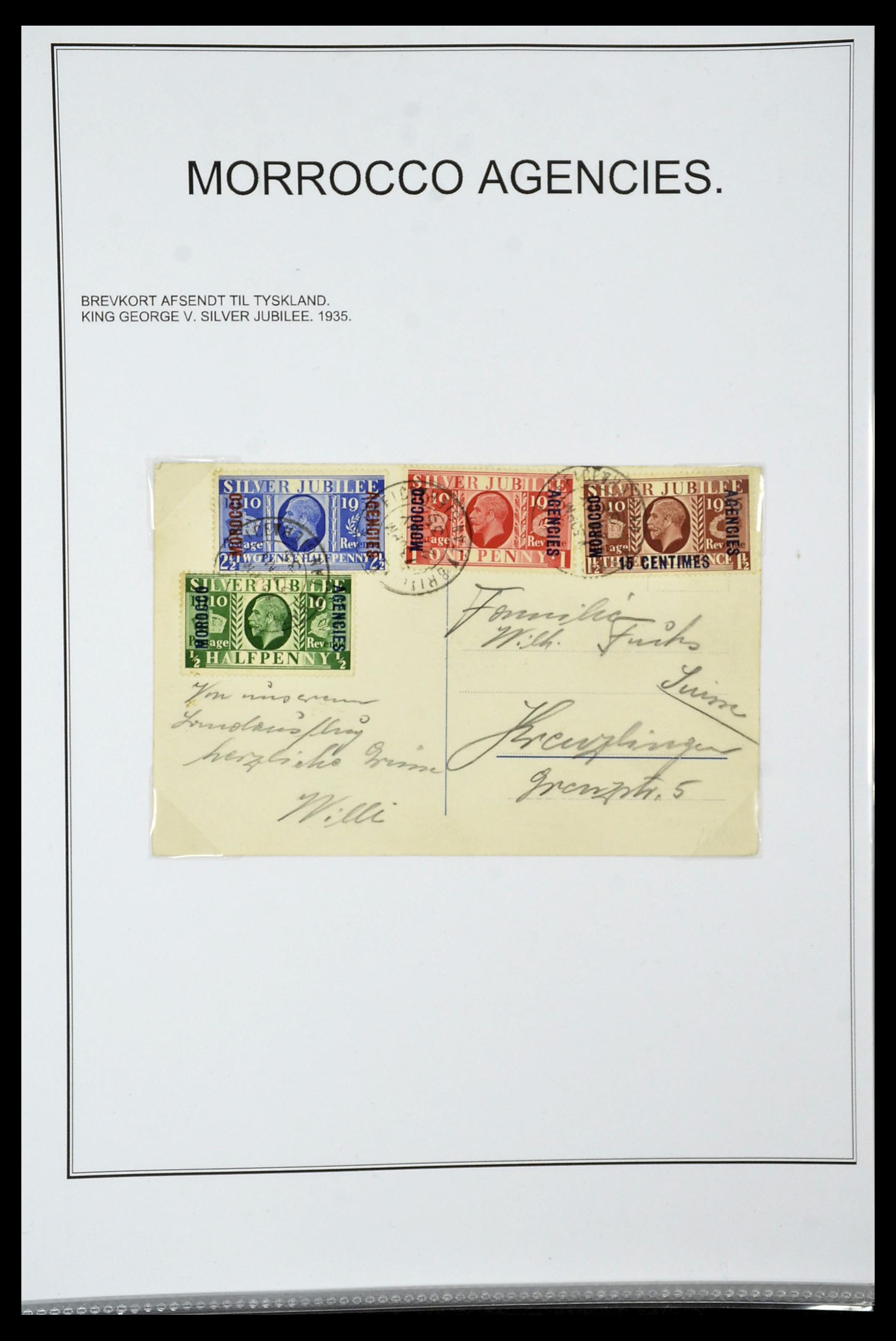 35060 0049 - Postzegelverzameling 35060 Engeland en kolonien 1840-1970.