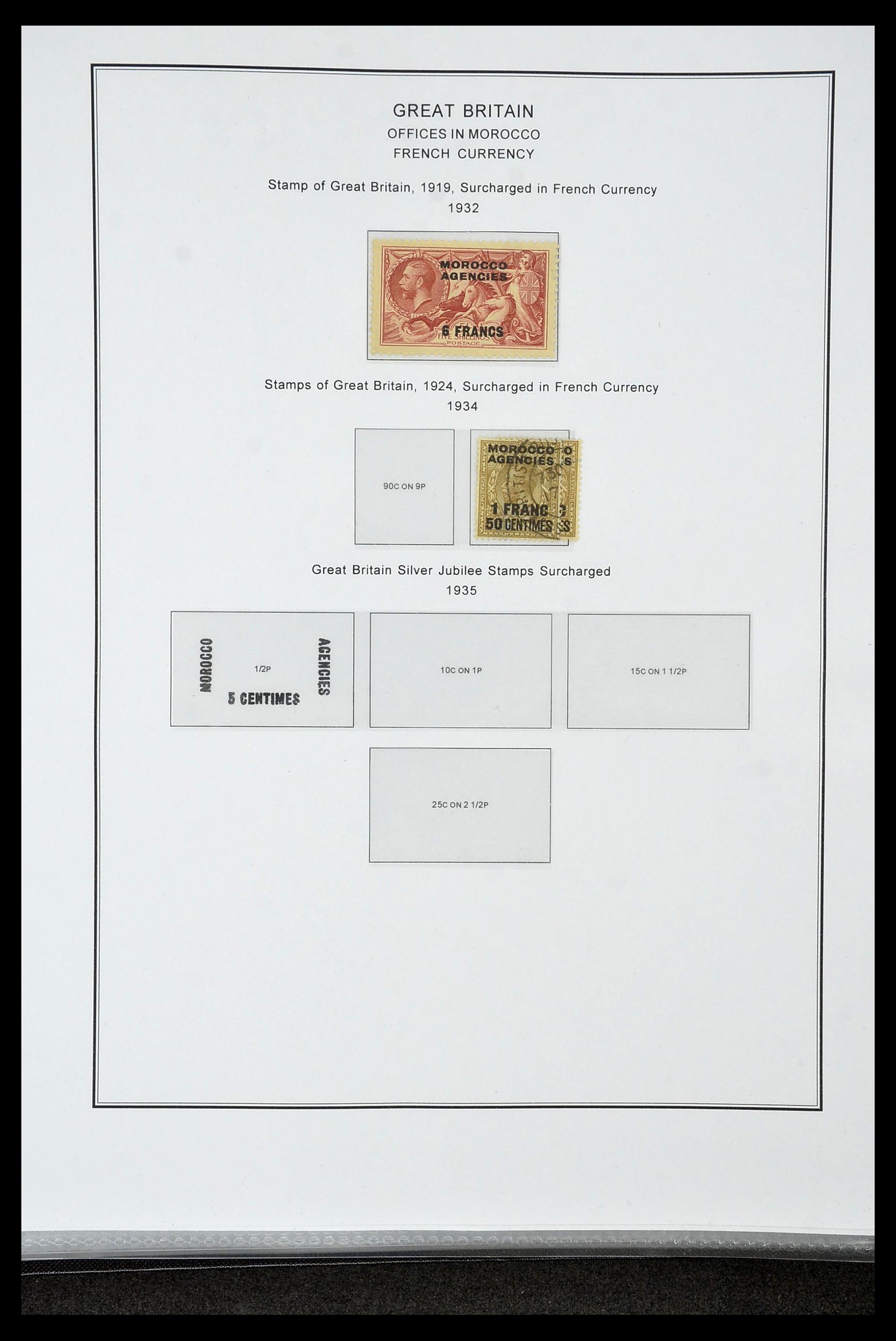 35060 0063 - Postzegelverzameling 35060 Engeland en kolonien 1840-1970.