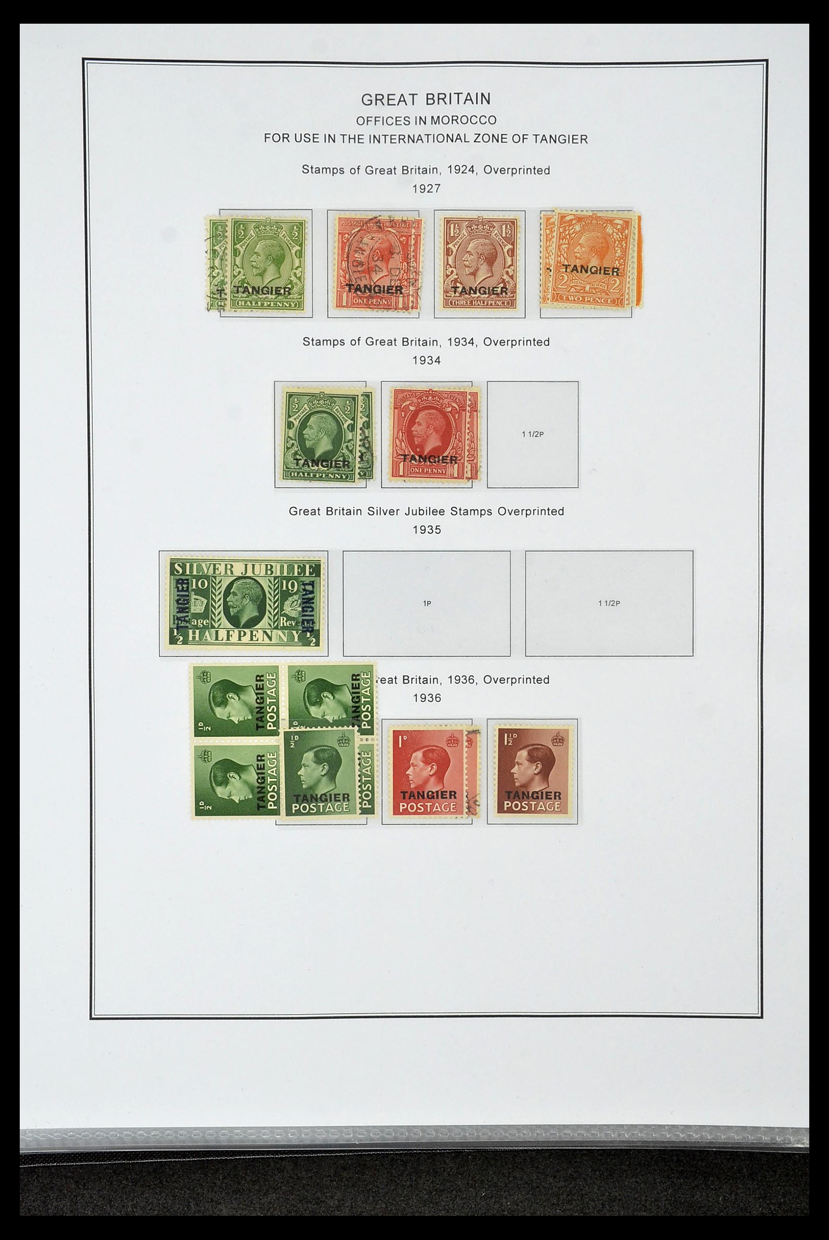 35060 0065 - Postzegelverzameling 35060 Engeland en kolonien 1840-1970.