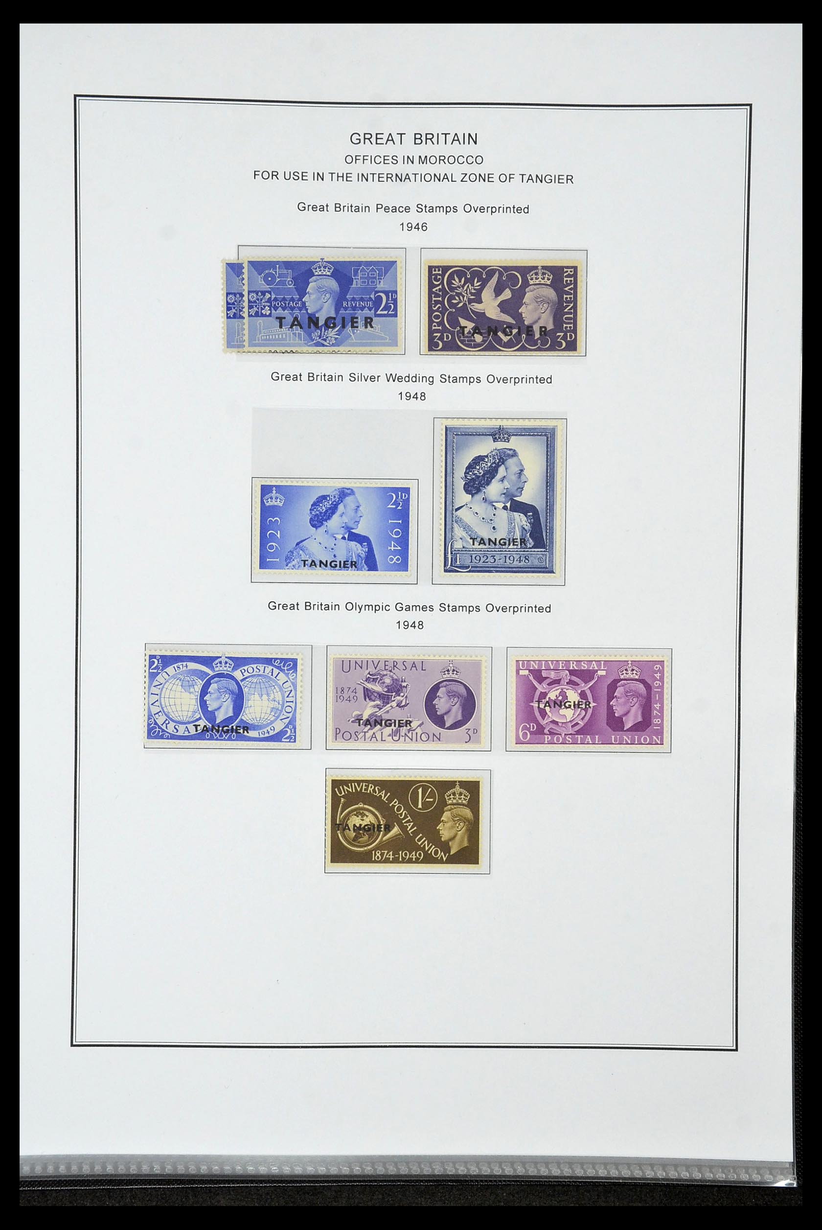 35060 0069 - Postzegelverzameling 35060 Engeland en kolonien 1840-1970.