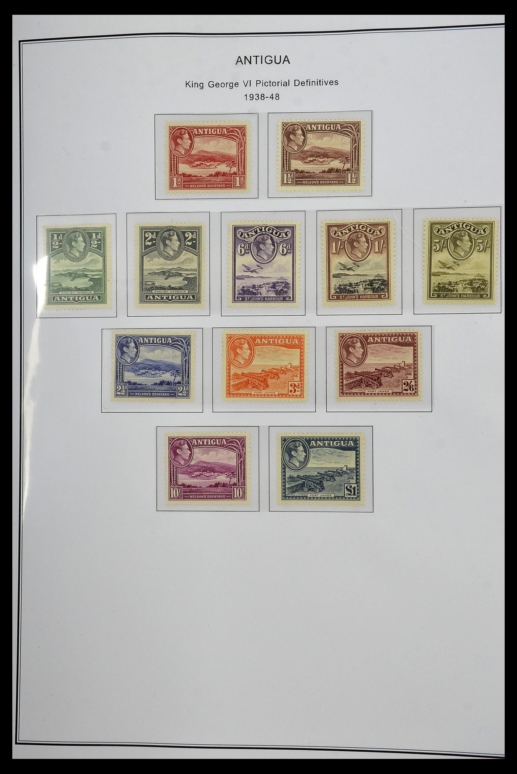 35060 0087 - Postzegelverzameling 35060 Engeland en kolonien 1840-1970.