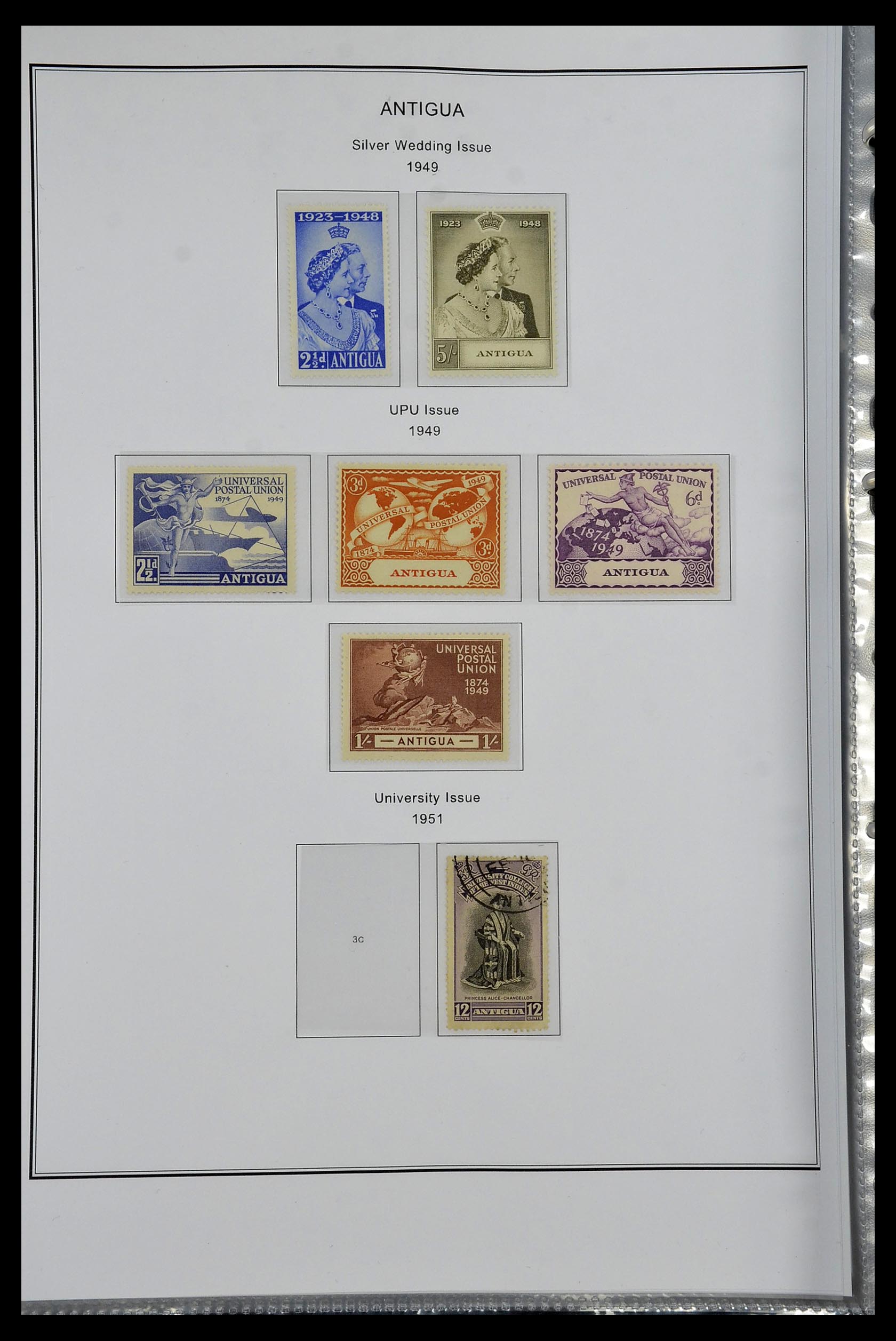 35060 0088 - Postzegelverzameling 35060 Engeland en kolonien 1840-1970.